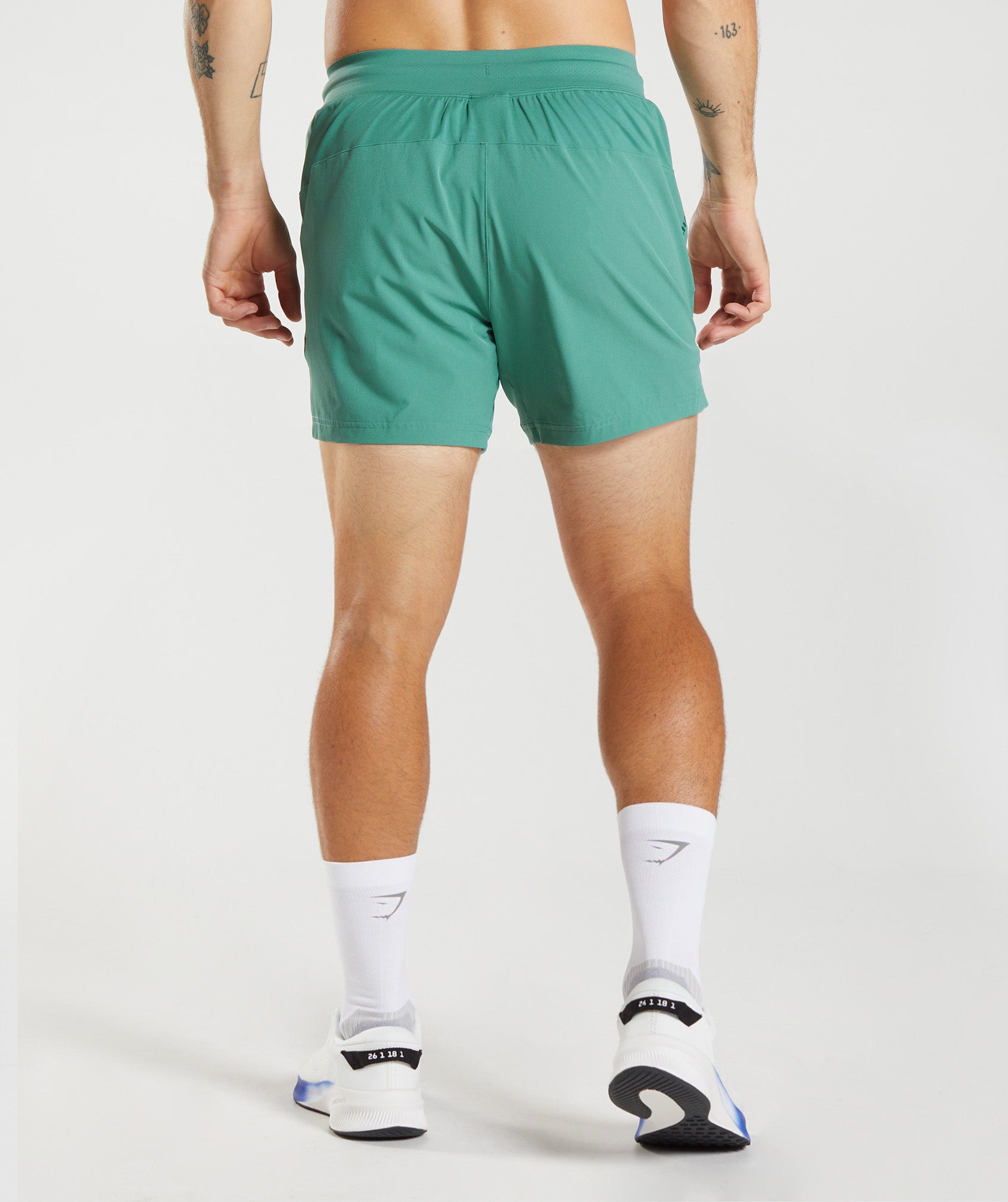 Apex 5" Perform Shorts in Hoya Green - view 2