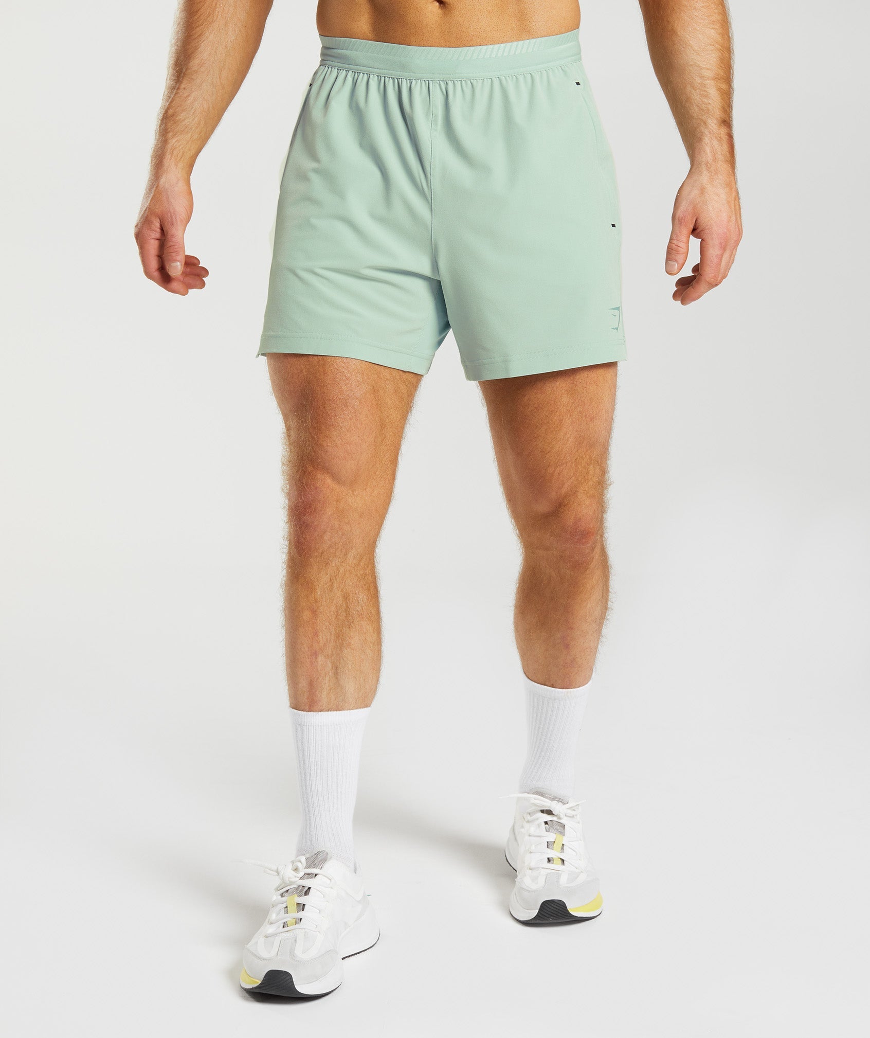 Apex 5" Hybrid Shorts in Frost Teal - view 1