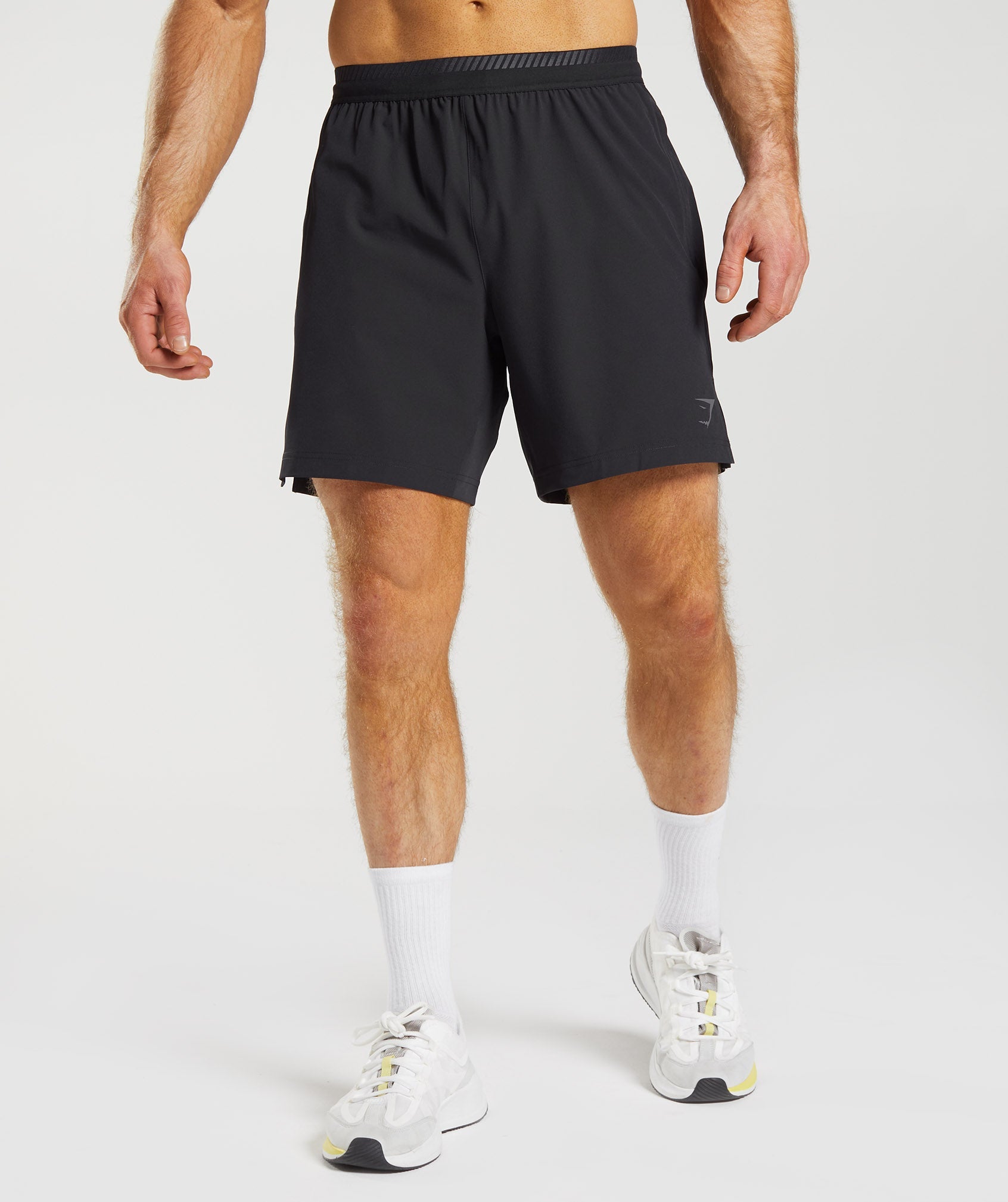 Apex 7" Hybrid Shorts in Black - view 1