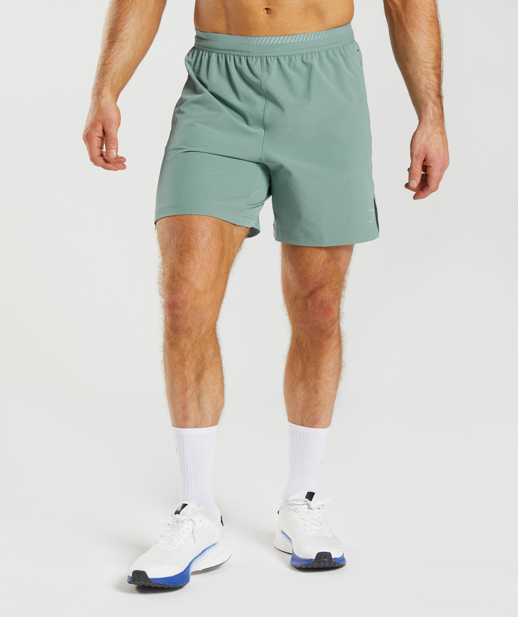 Apex 7" Hybrid Shorts in Ink Teal - view 1
