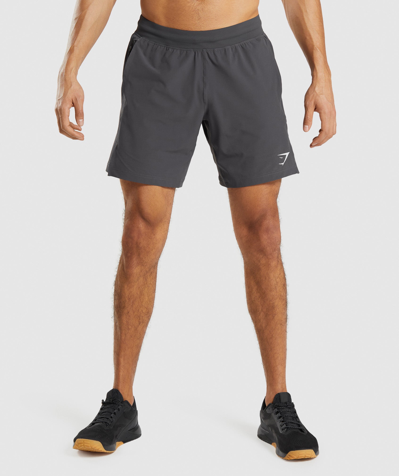 Apex 8" Function Shorts in Onyx Grey - view 1