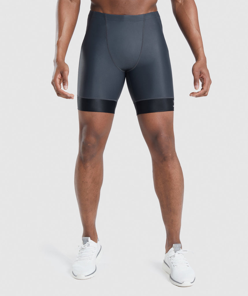 Gymshark Apex Multi Shorts - Onyx Grey/Black | Gymshark