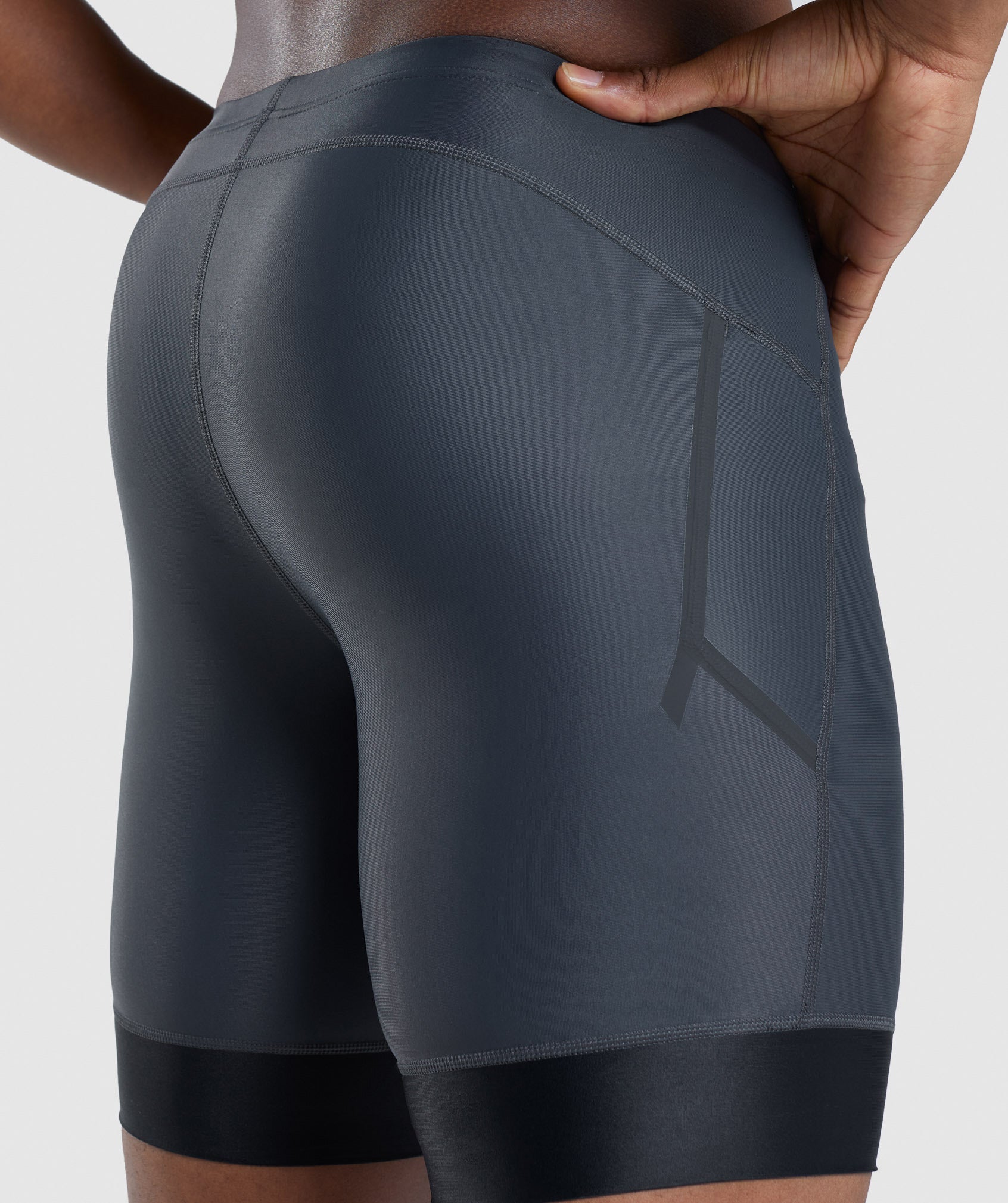 Apex Multi Shorts in Onyx Grey/Black - view 5