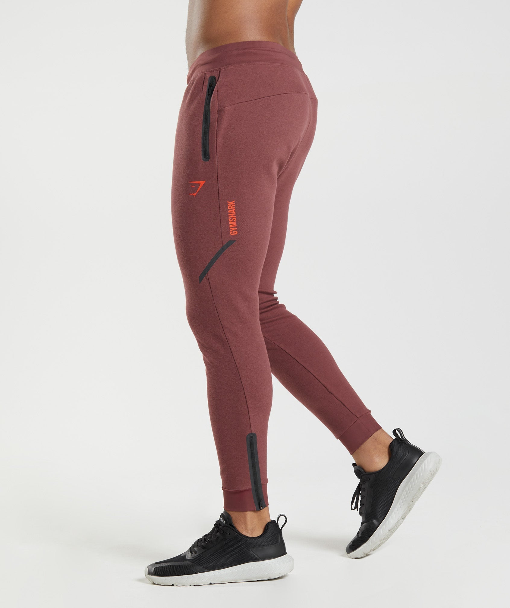 Apex Technical Joggers in Cherry Brown - view 3