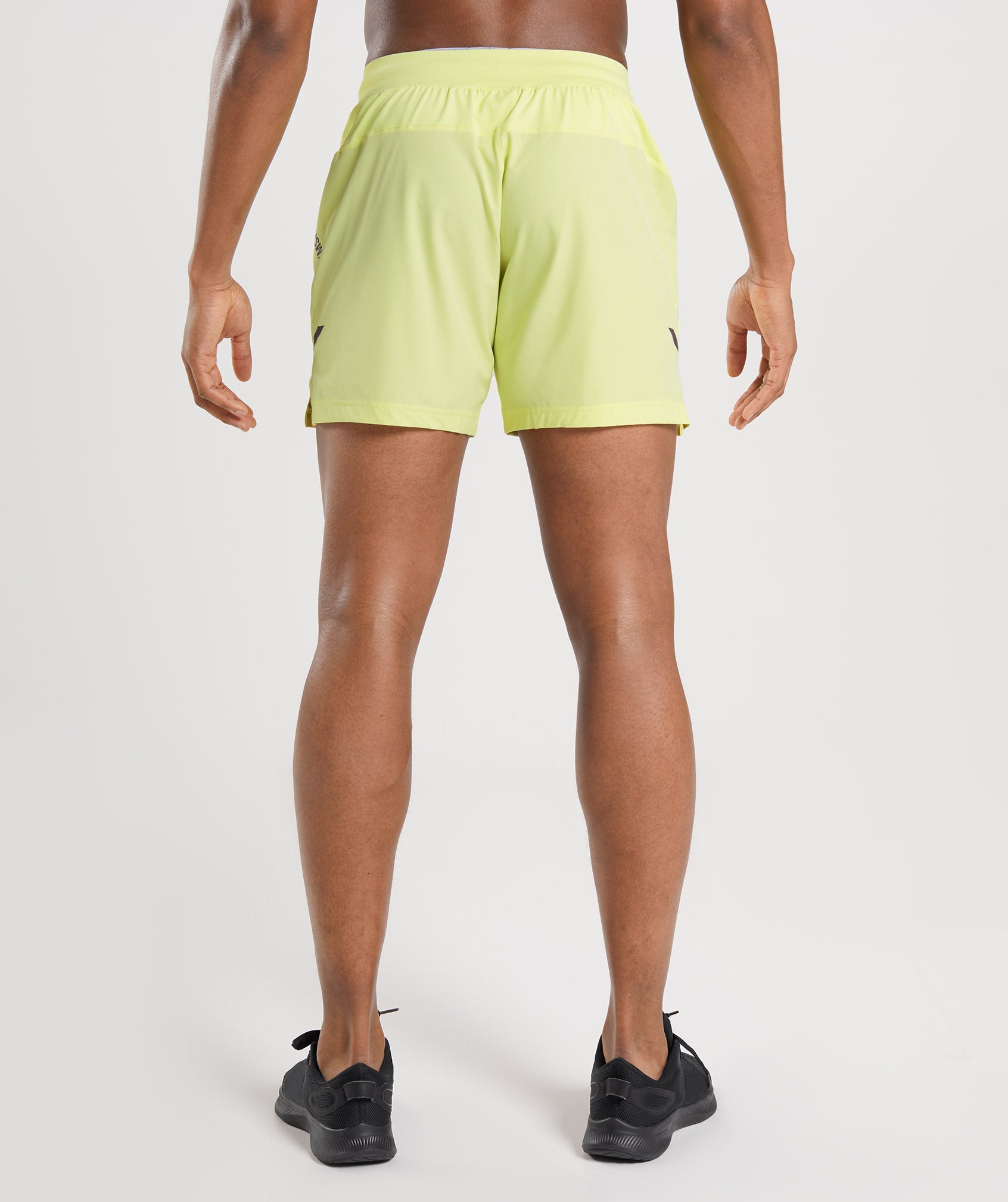 Apex 5" Perform Shorts in Firefly Green - view 2