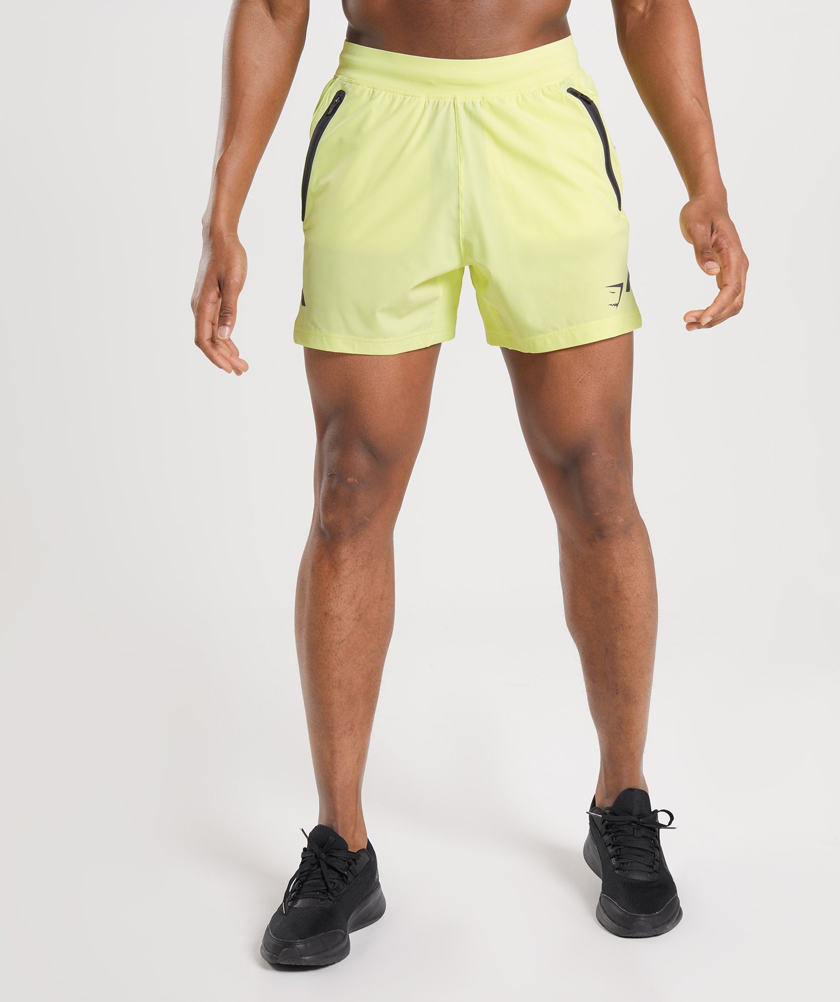 Apex 5" Perform Shorts in Firefly Green - view 1
