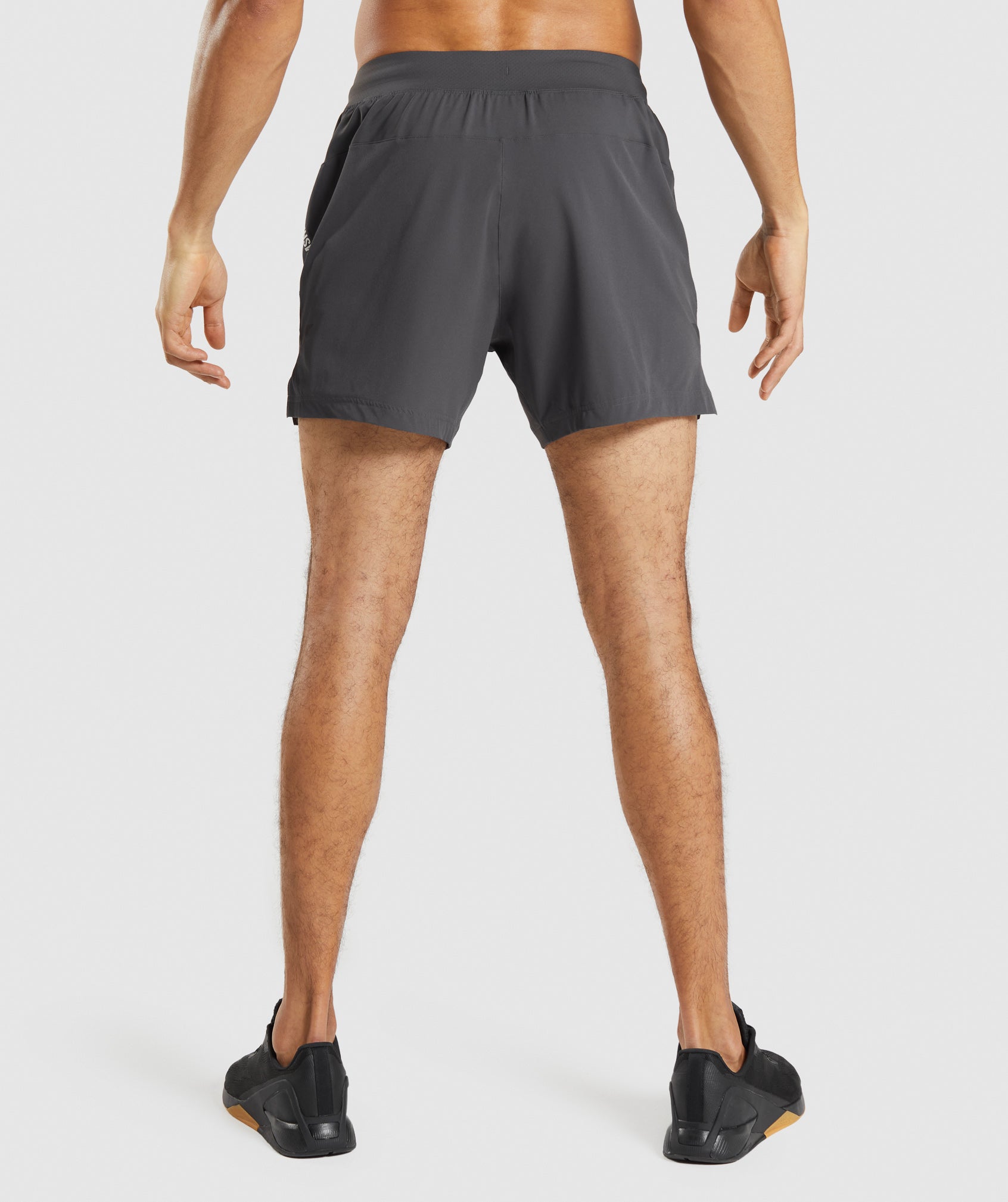 Apex 5" Perform Shorts in Onyx Grey - view 2