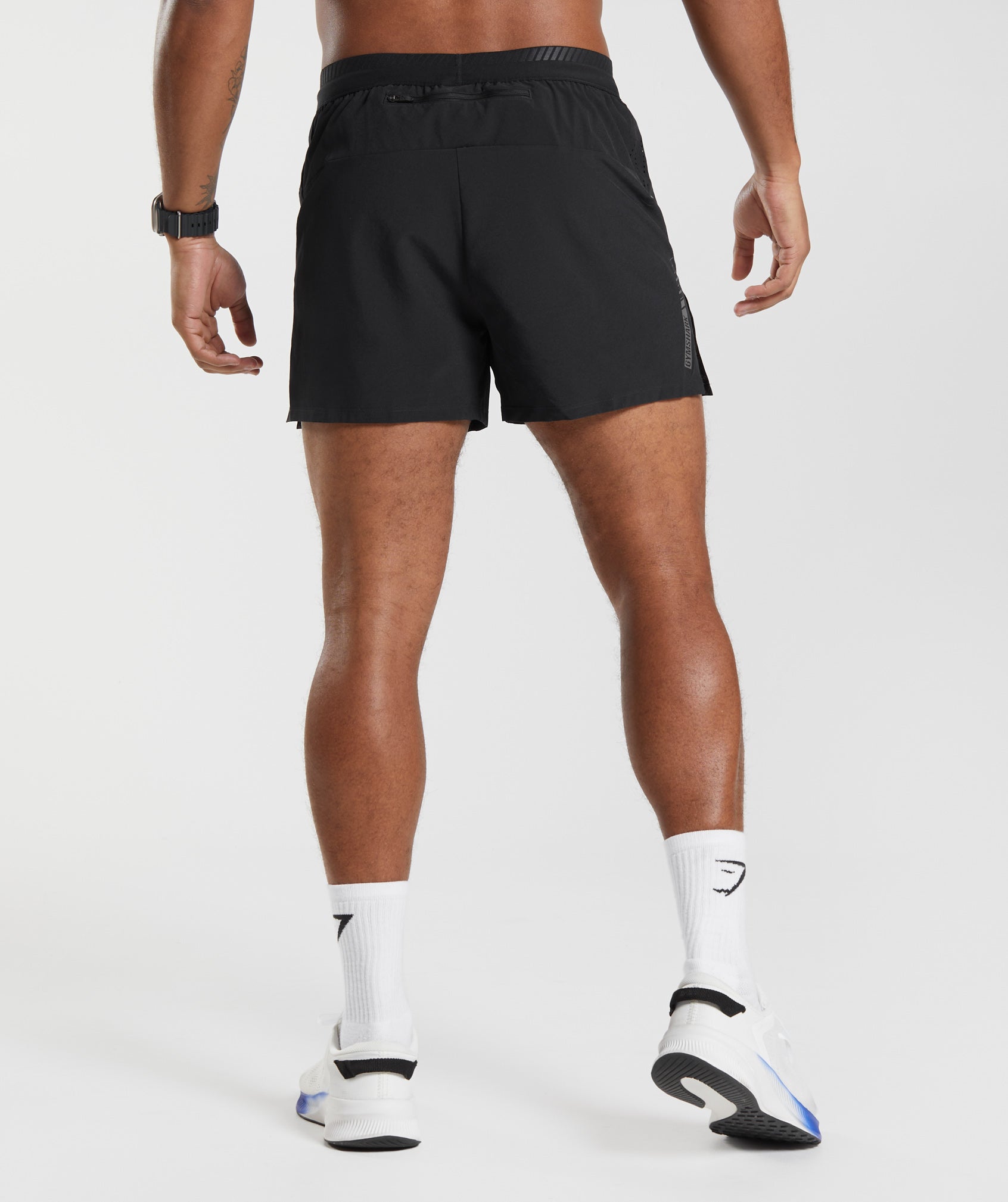 Gymshark Black Athletic Shorts for Men