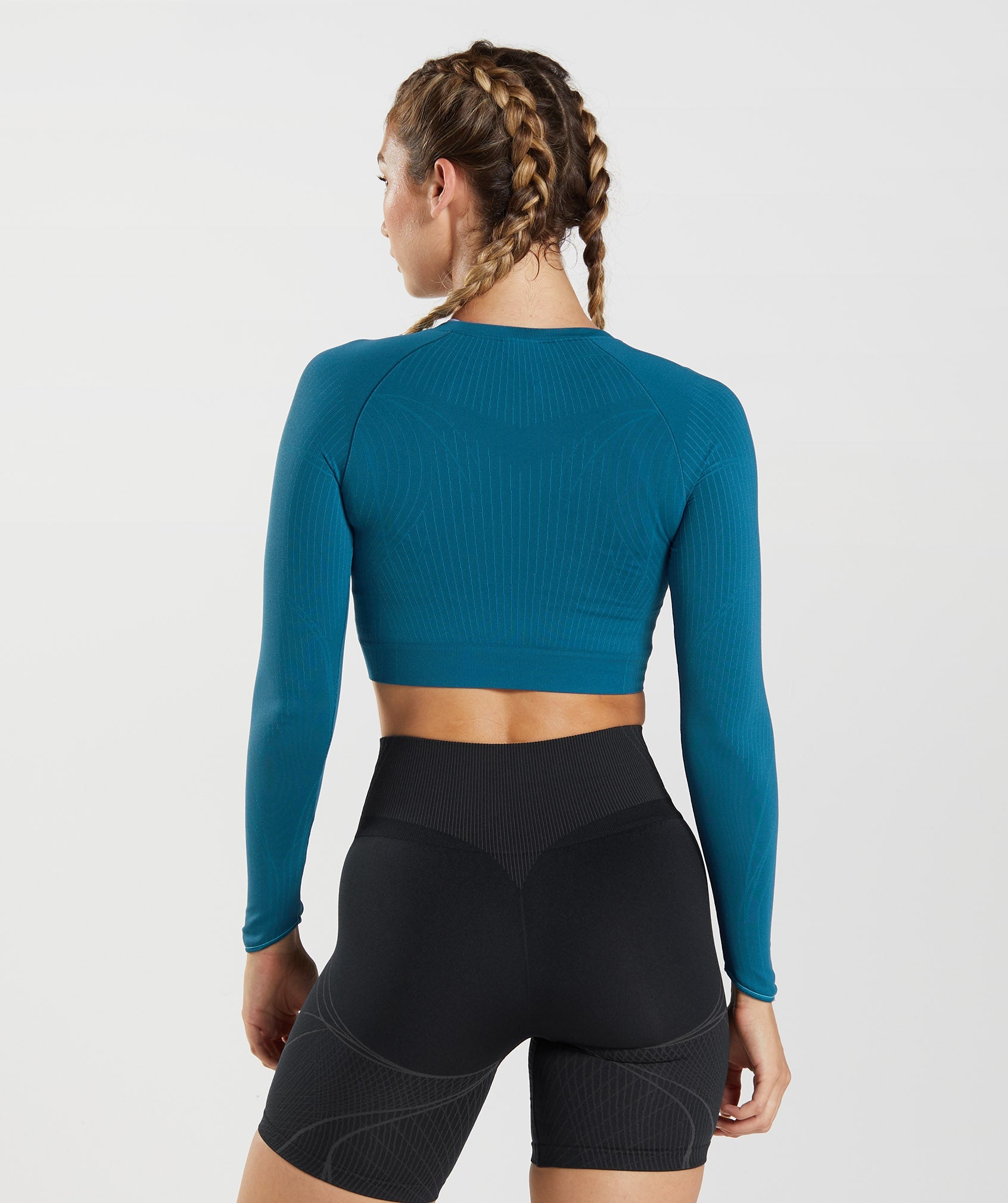 Gymshark, Tops, Gymshark Womens Apex Seamless 4 Zip Sweater Size Large