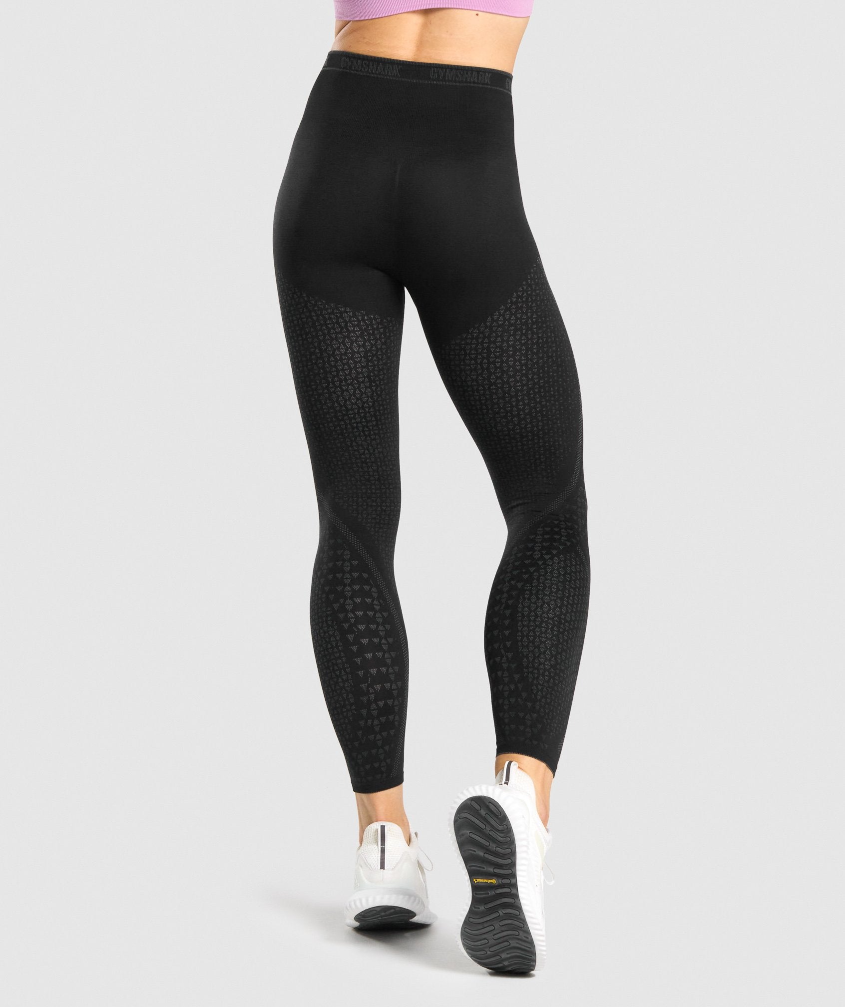 gymshark black mesh leggings
