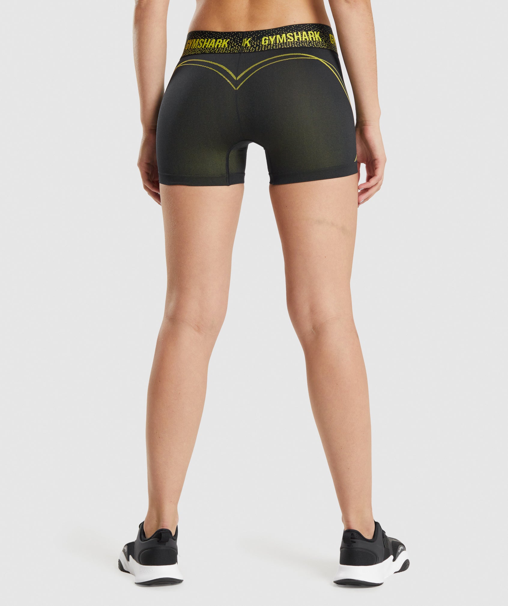 Gymshark Apex Seamless Low Rise Womens Long Training Tights - Black