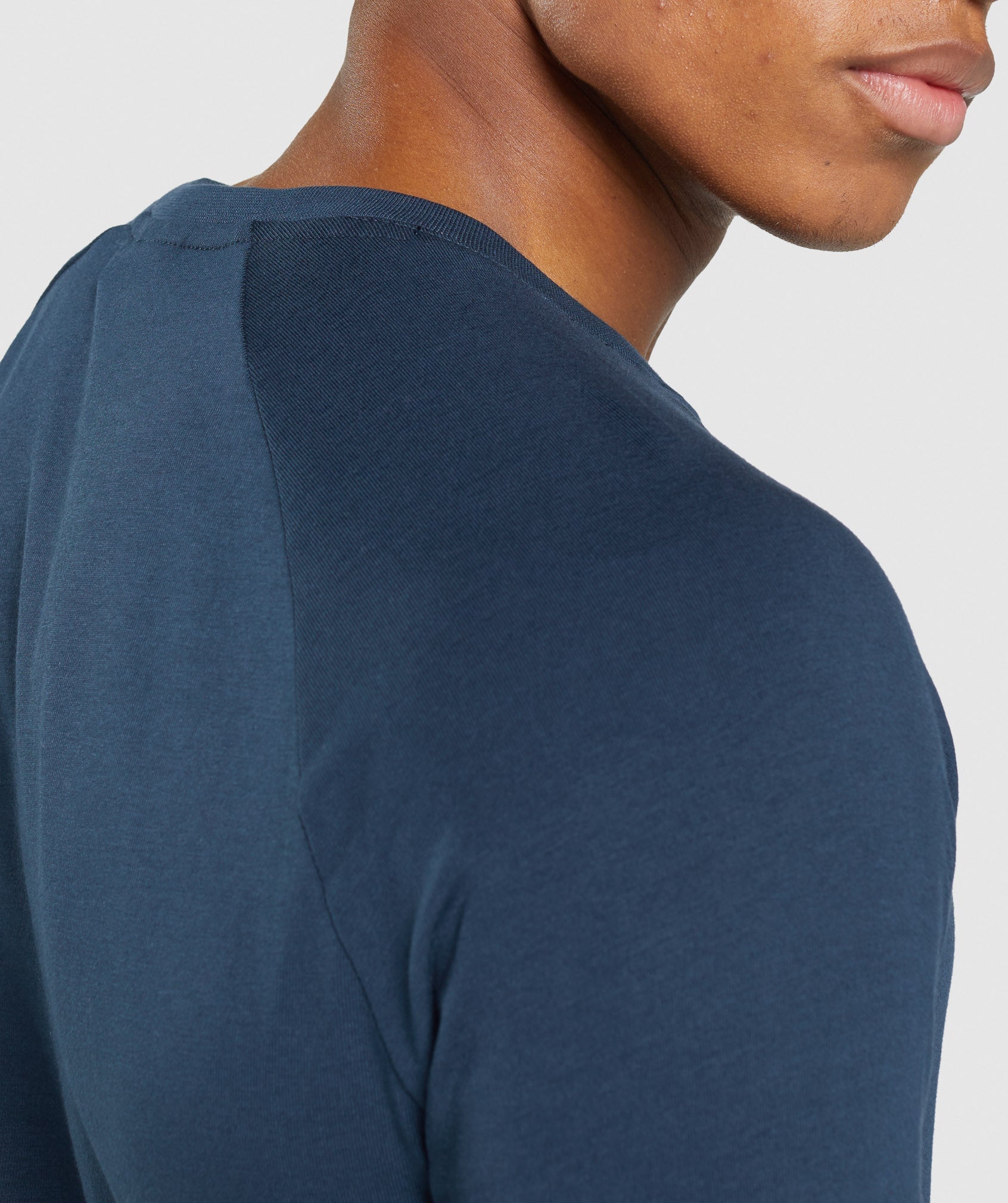 Apollo Long Sleeve T-Shirt in Navy - view 6