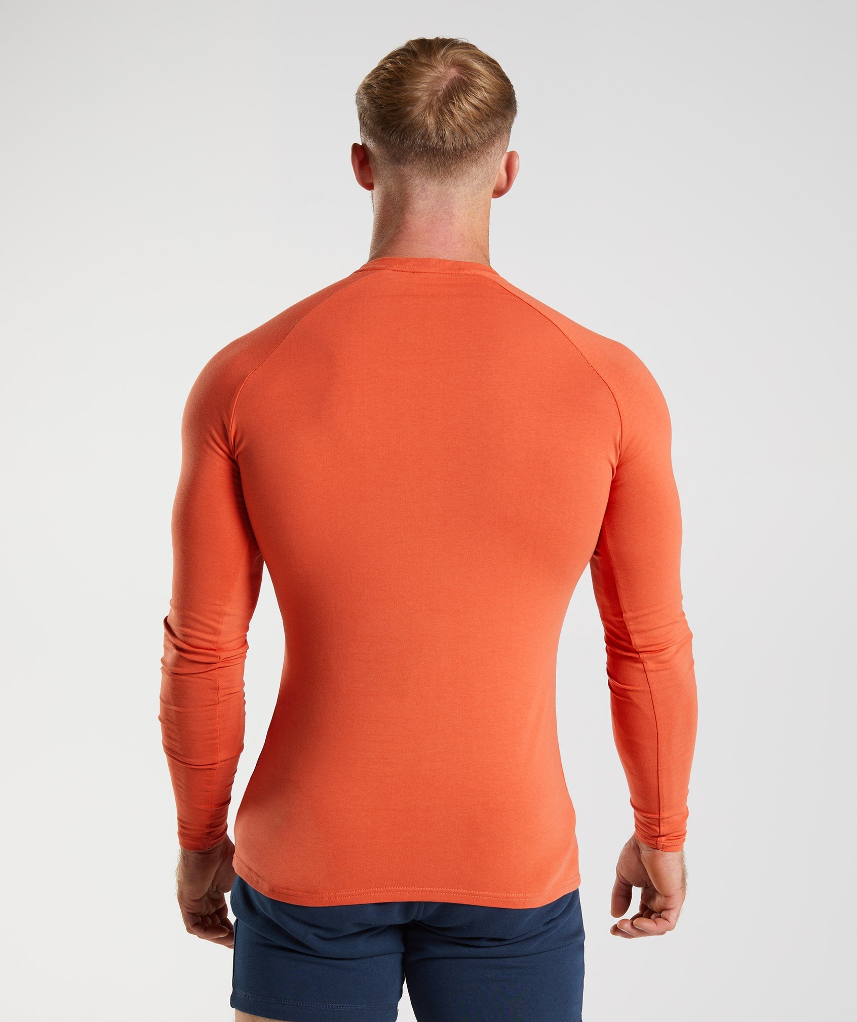 Apollo Long Sleeve T-Shirt in Storm Red - view 2