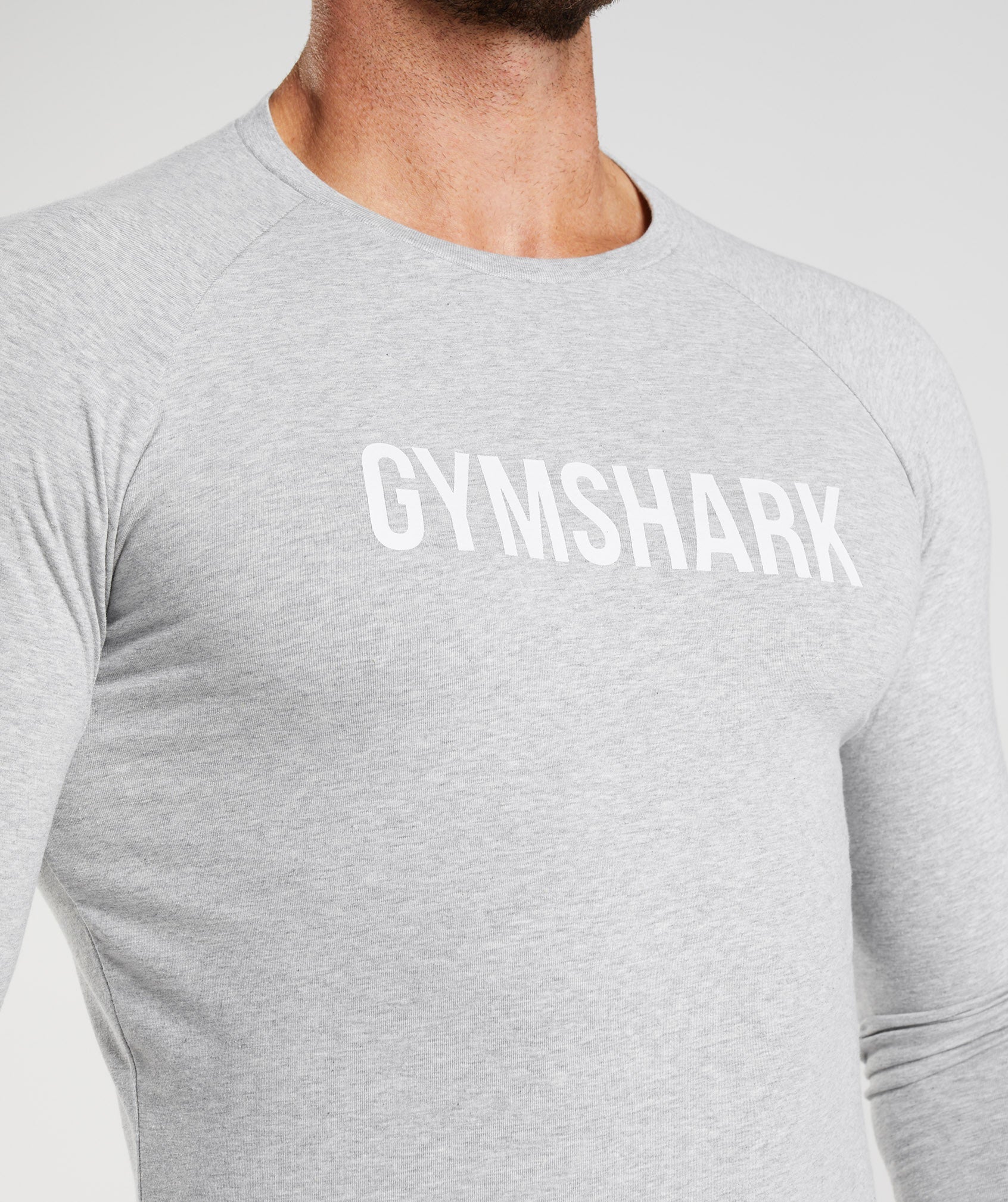 Tee shirt Gymshark Gris taille XL International en Coton - 30941144