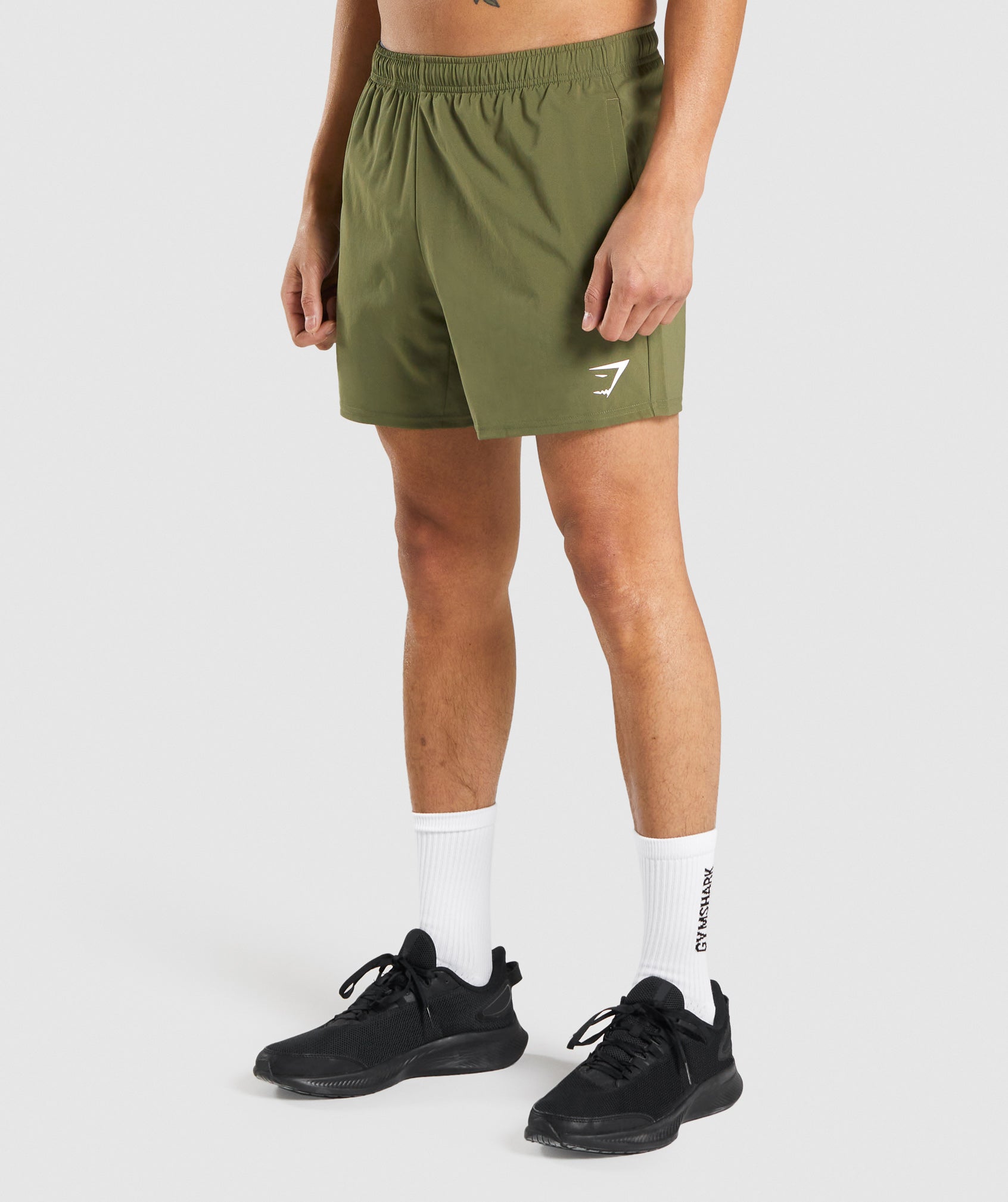 Arrival 5" Shorts in Dark Green