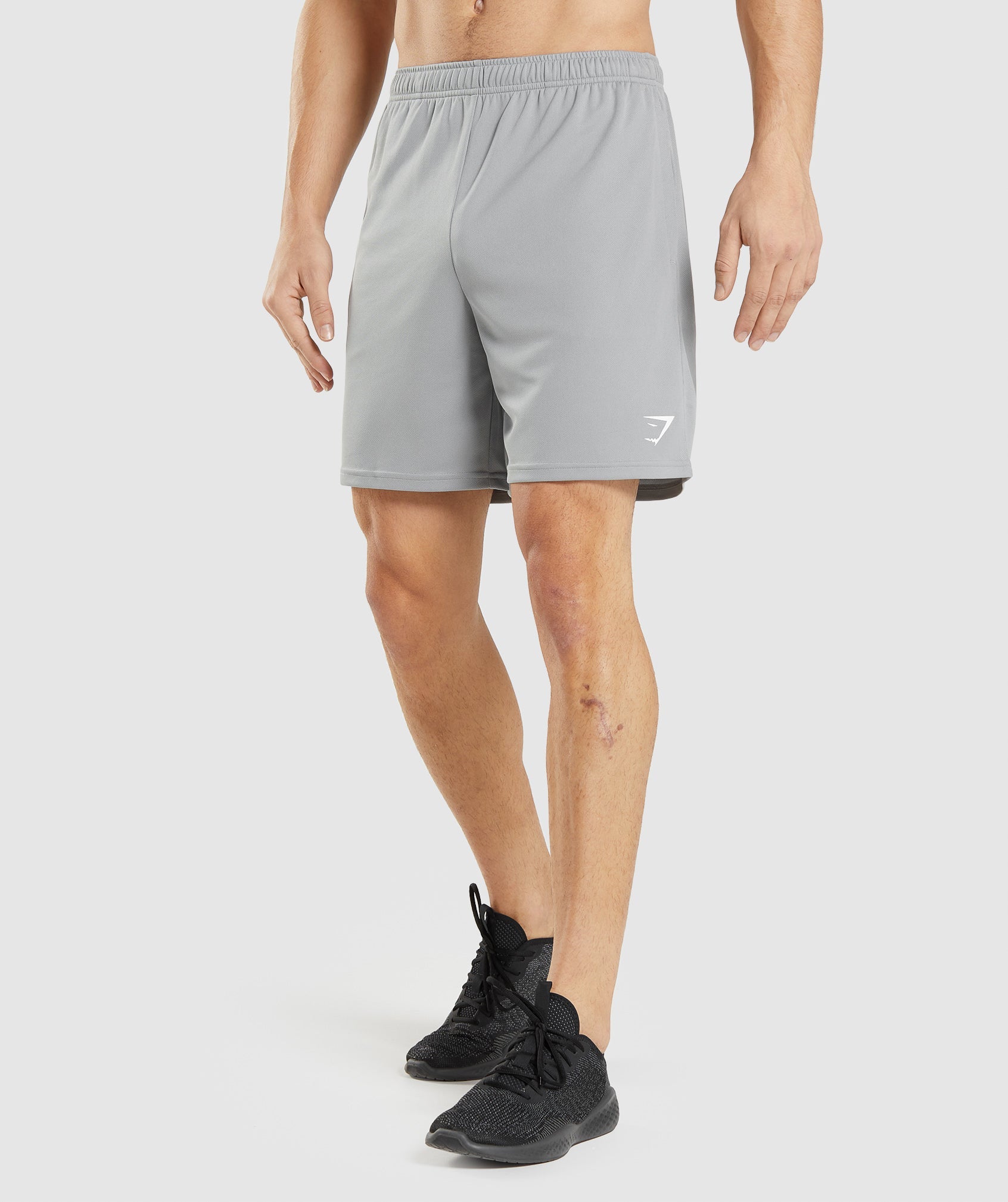 Arrival Knitted Shorts in Smokey Grey - view 1
