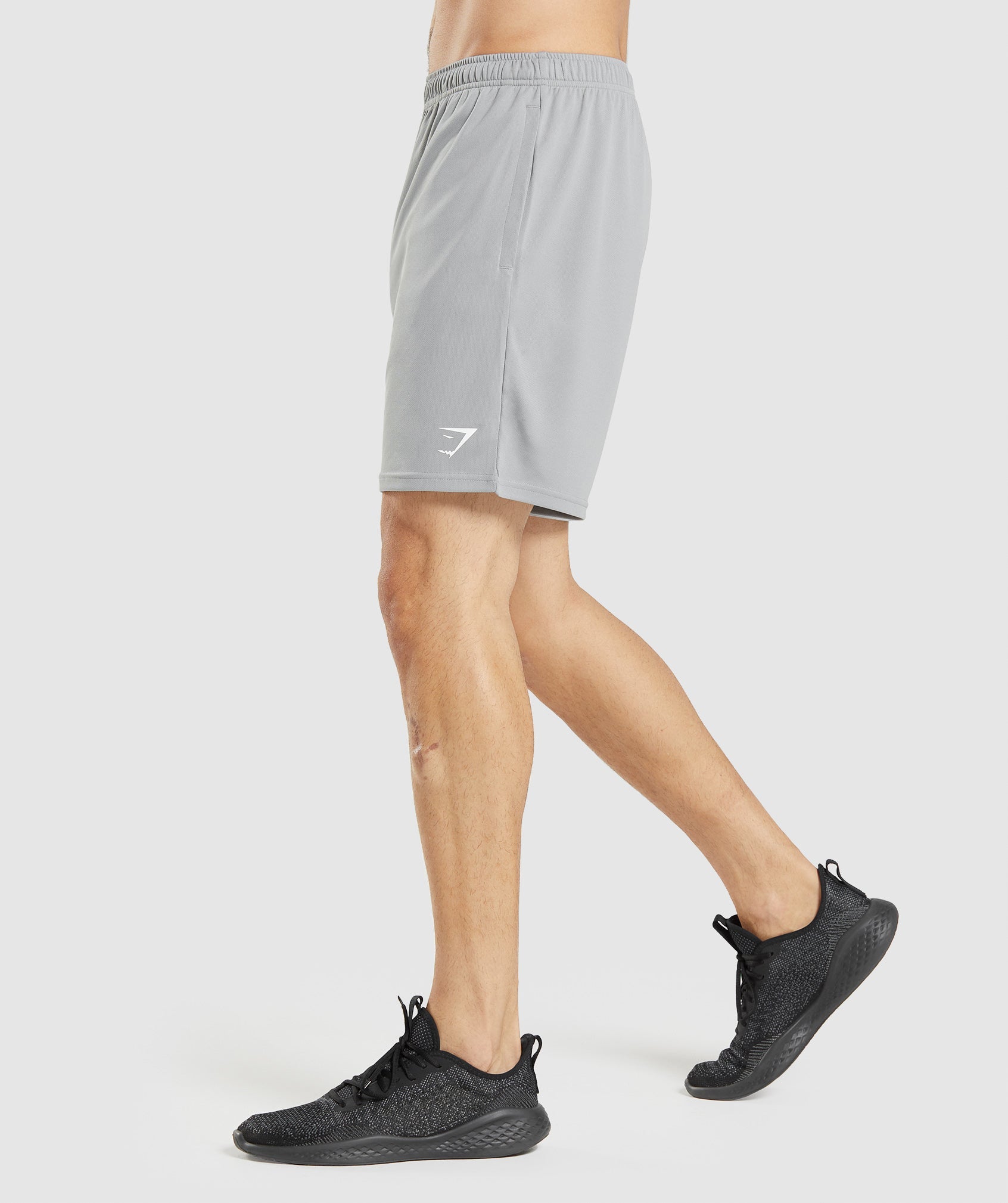 Arrival Knitted Shorts in Smokey Grey - view 3