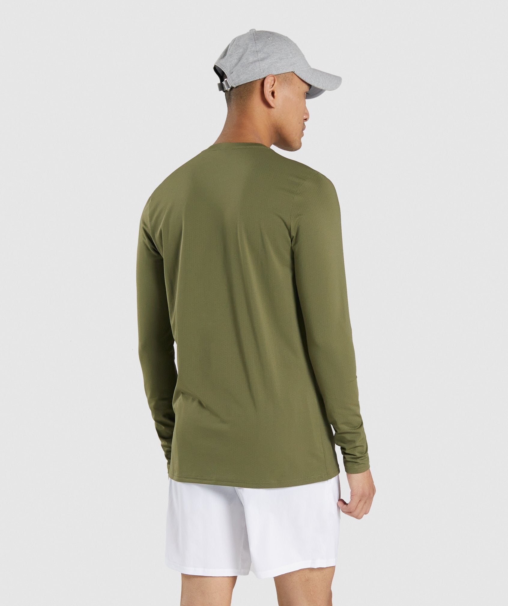 Arrival Long Sleeve T-Shirt in Dark Green - view 3