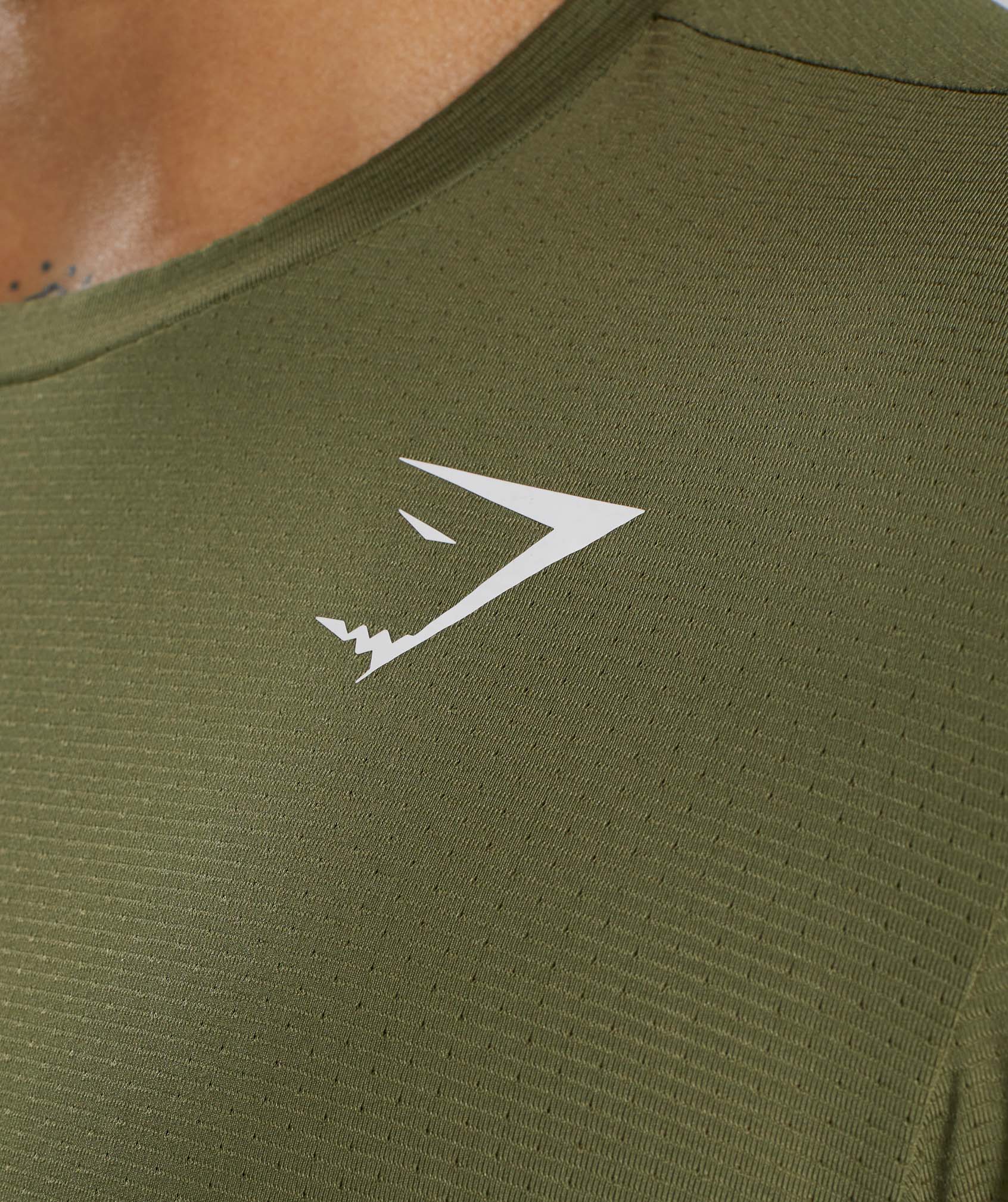 Arrival Long Sleeve T-Shirt in Dark Green - view 7