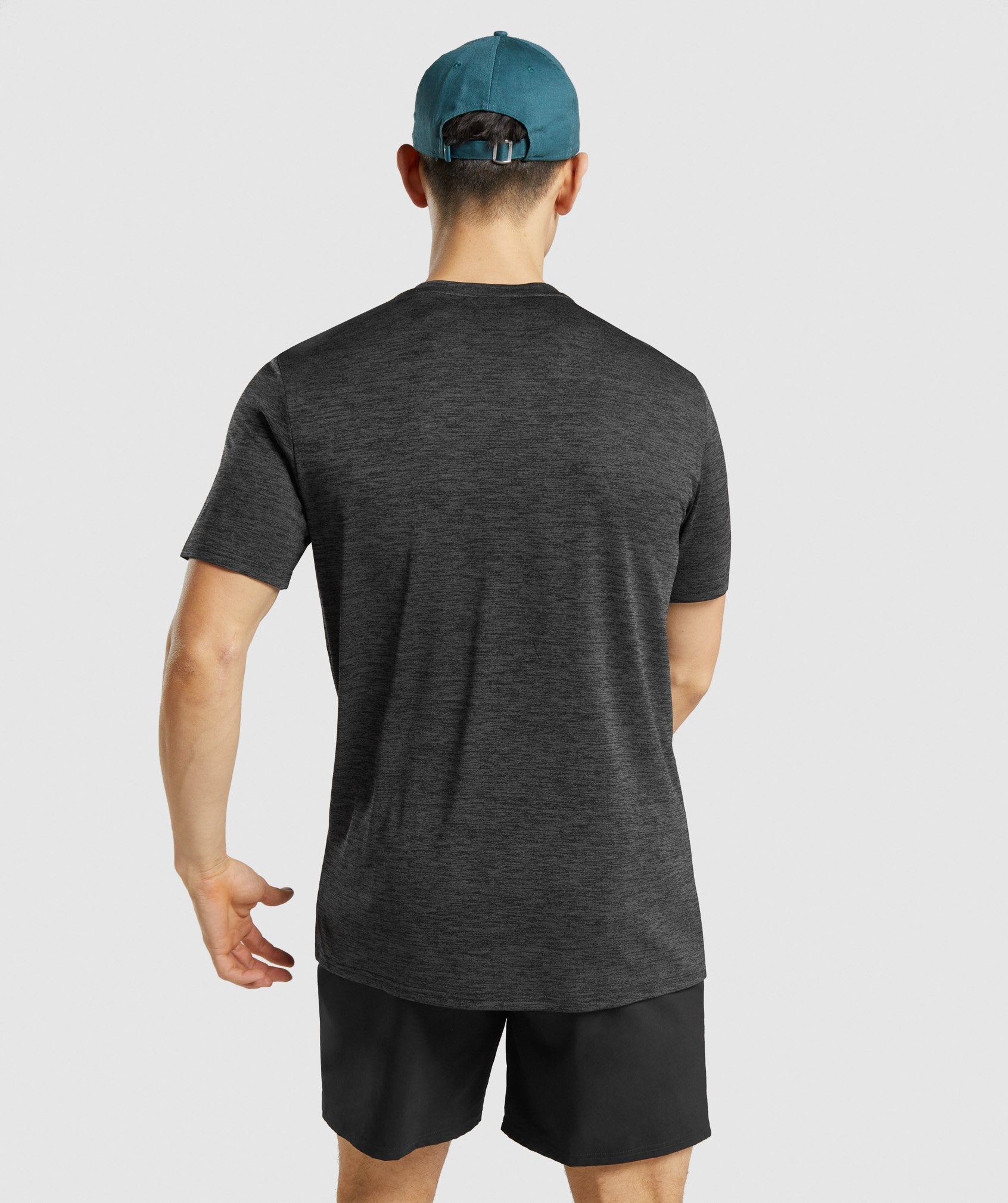 Arrival Marl T-Shirt in Black - view 3