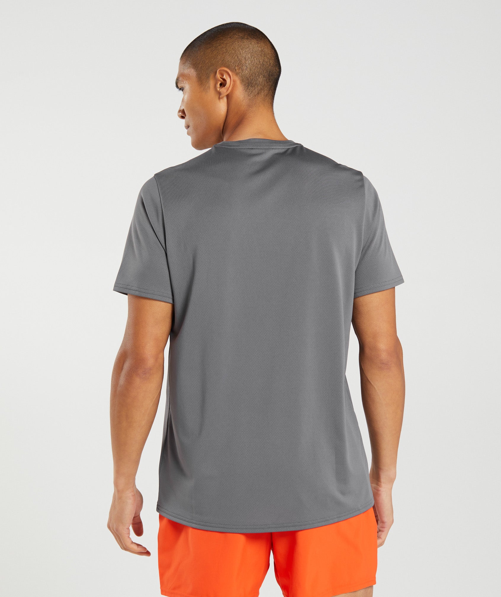 Gymshark Arrival Marl T-Shirt - Silhouette Grey/Light Grey Marl
