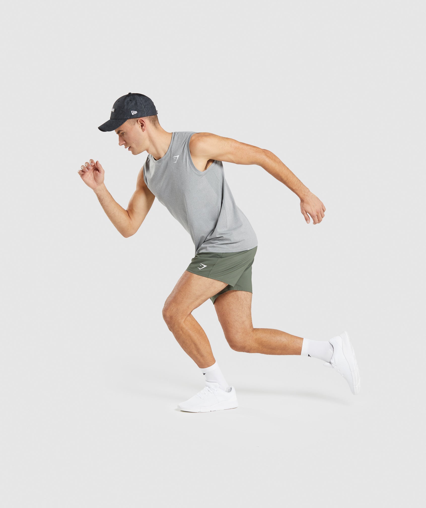 Arrival Seamless Tank in Grey - view 4