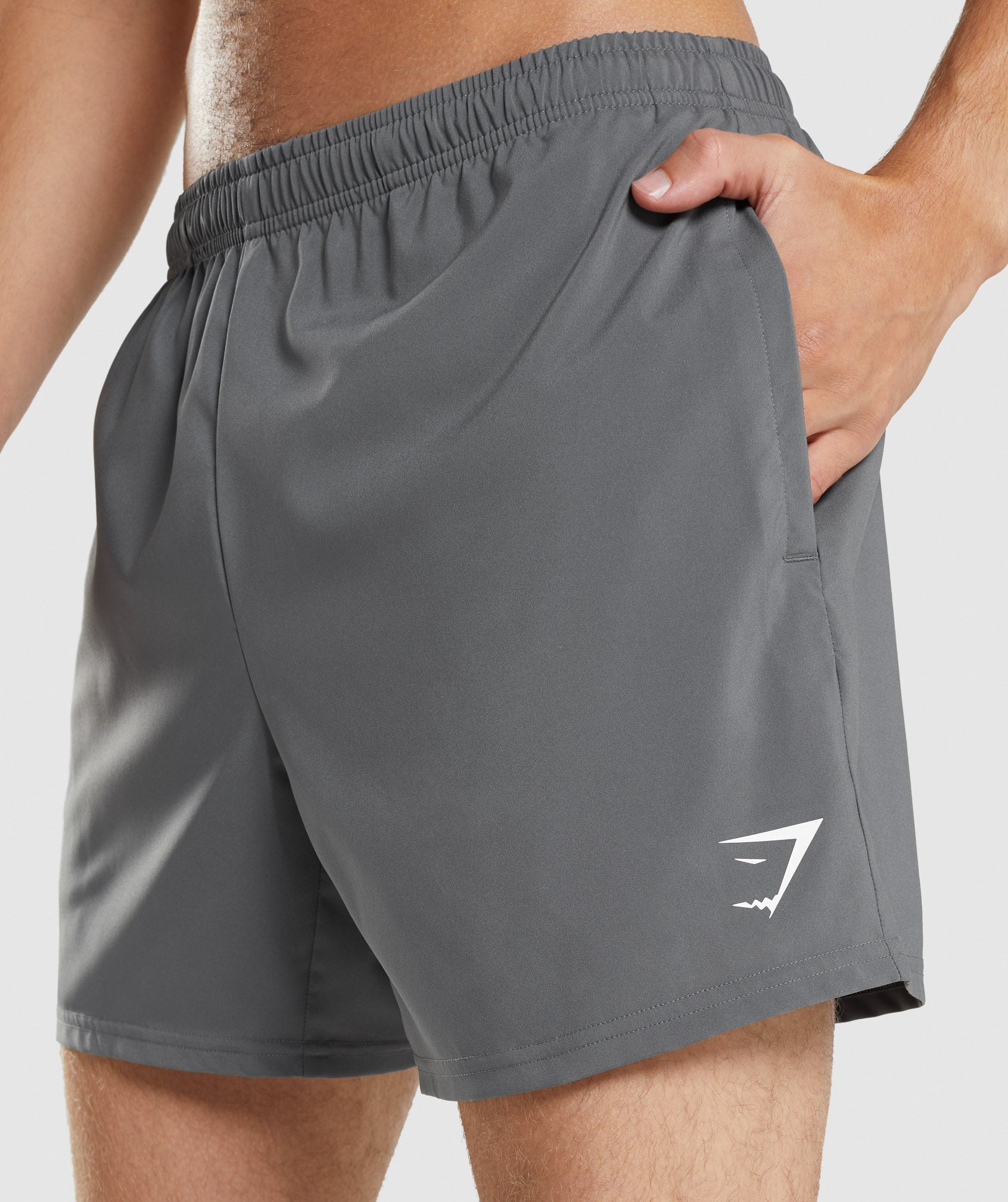 Arrival 5" Shorts in Charcoal - view 5