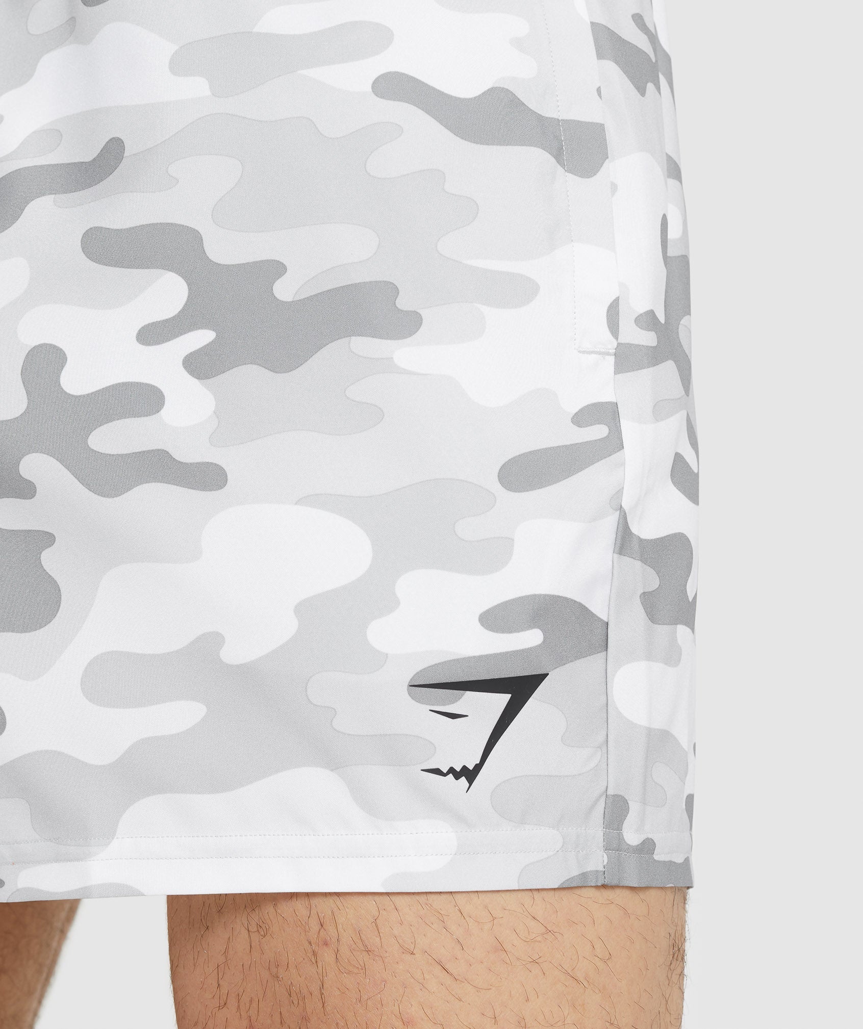 Gymshark Element Baselayer Shorts - Light Grey Print