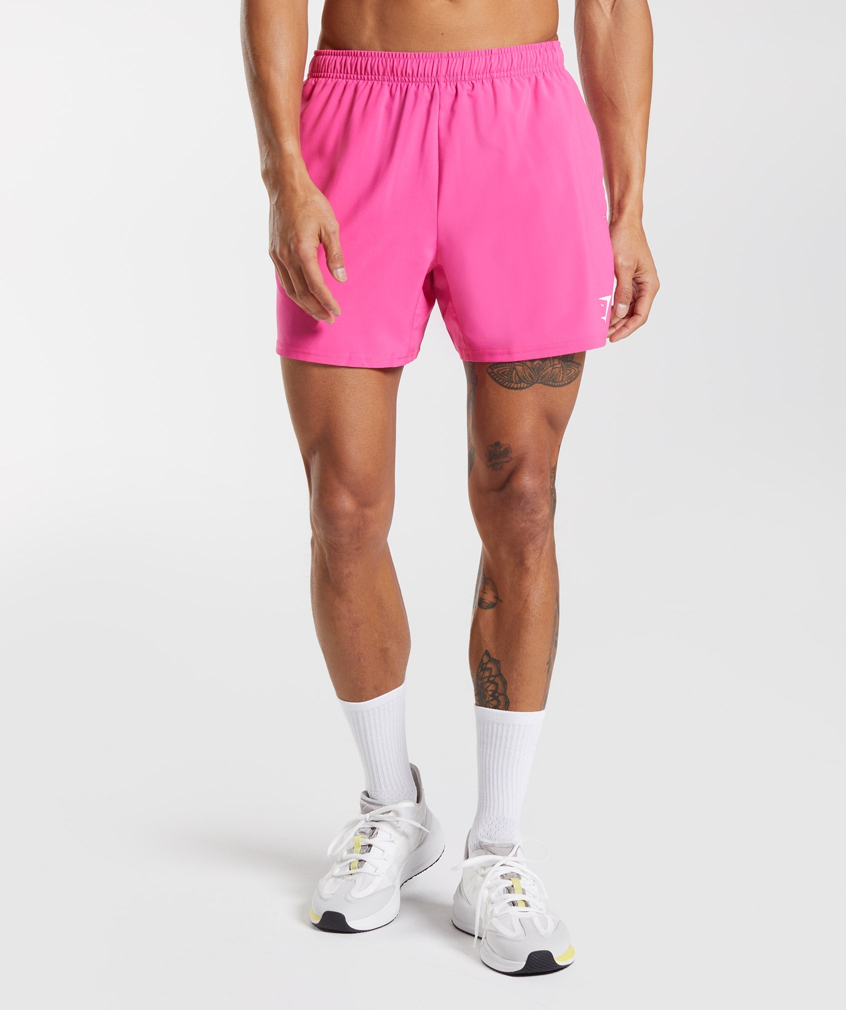 Arrival 5" Shorts in Bright Fuchsia