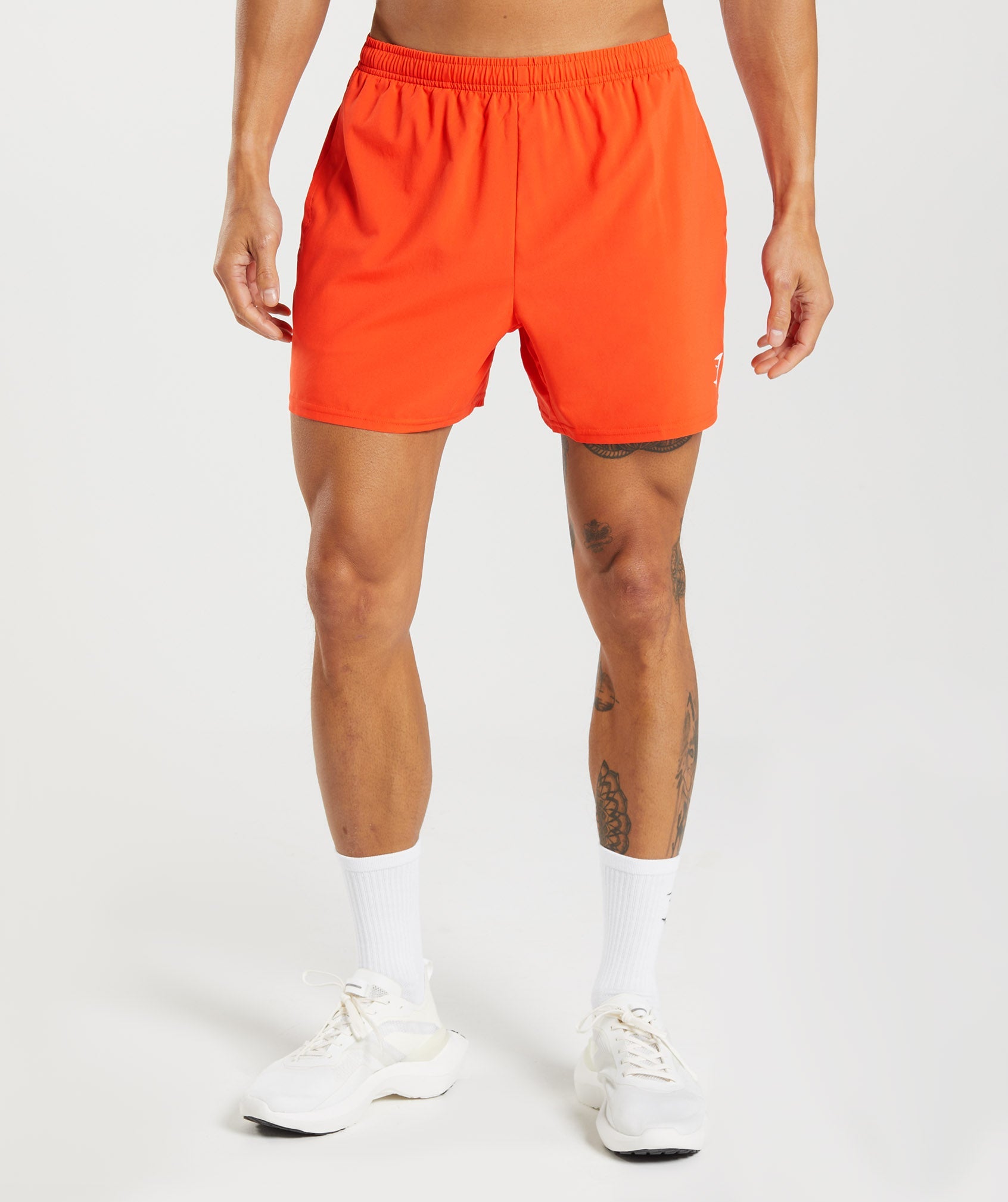 Arrival 5" Shorts in Pepper Red