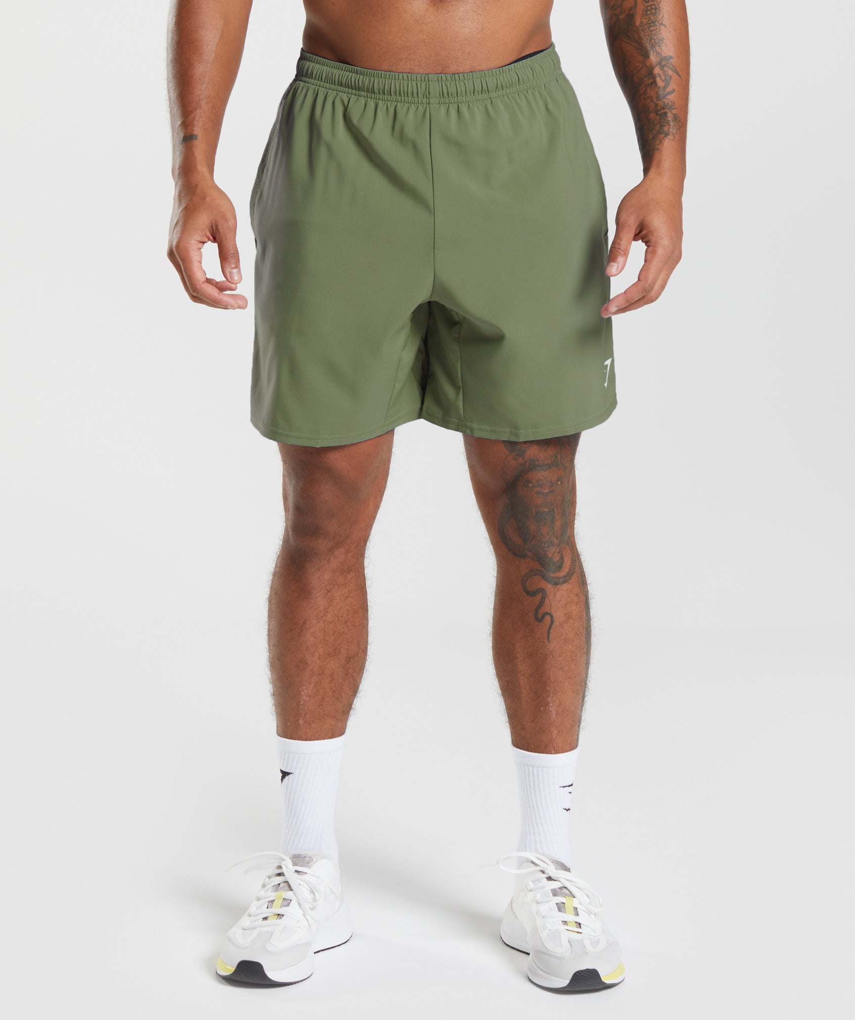 Arrival 7" Shorts in Core Olive is out of stock