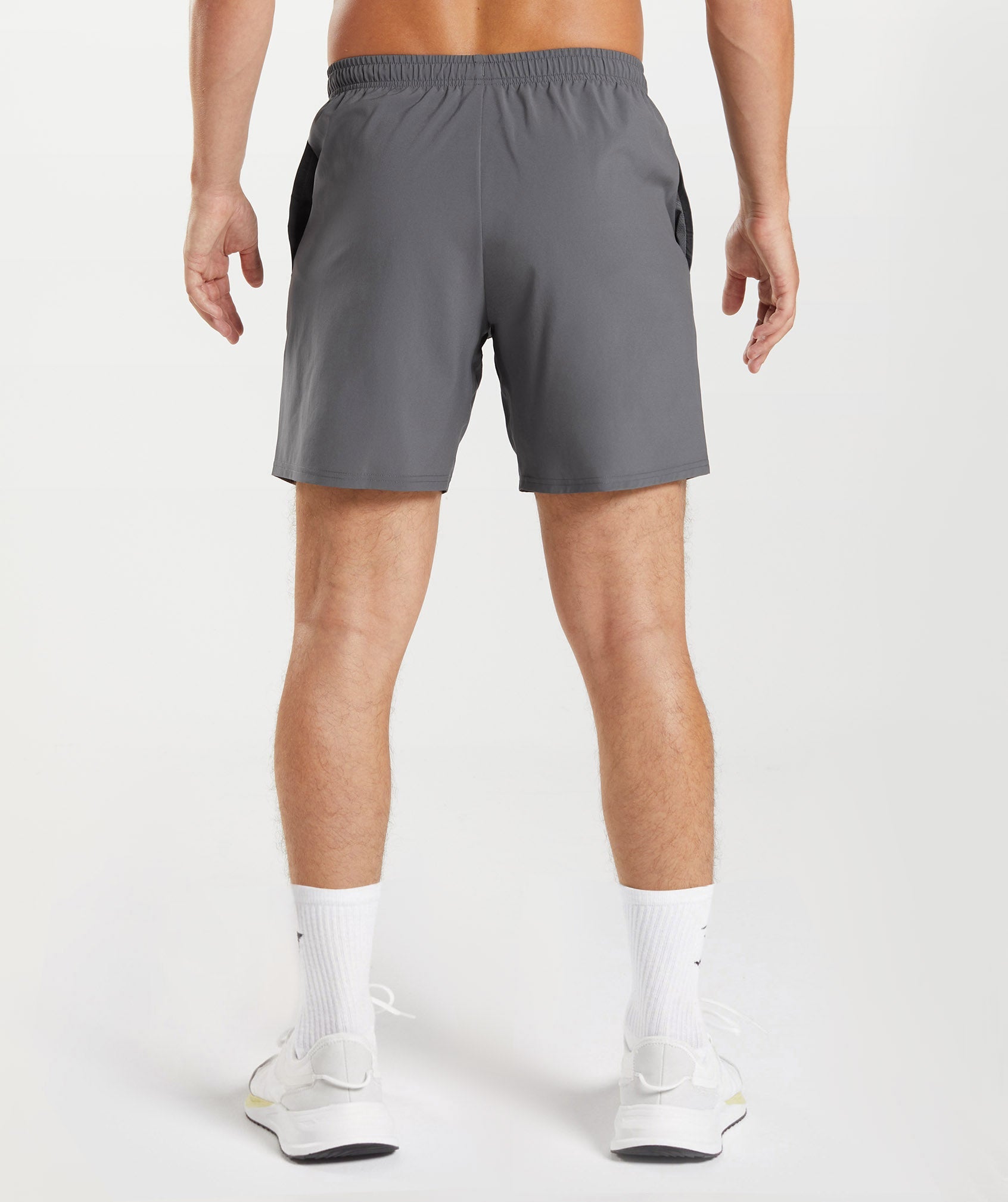 Gymshark Arrival Shorts - Grey Print