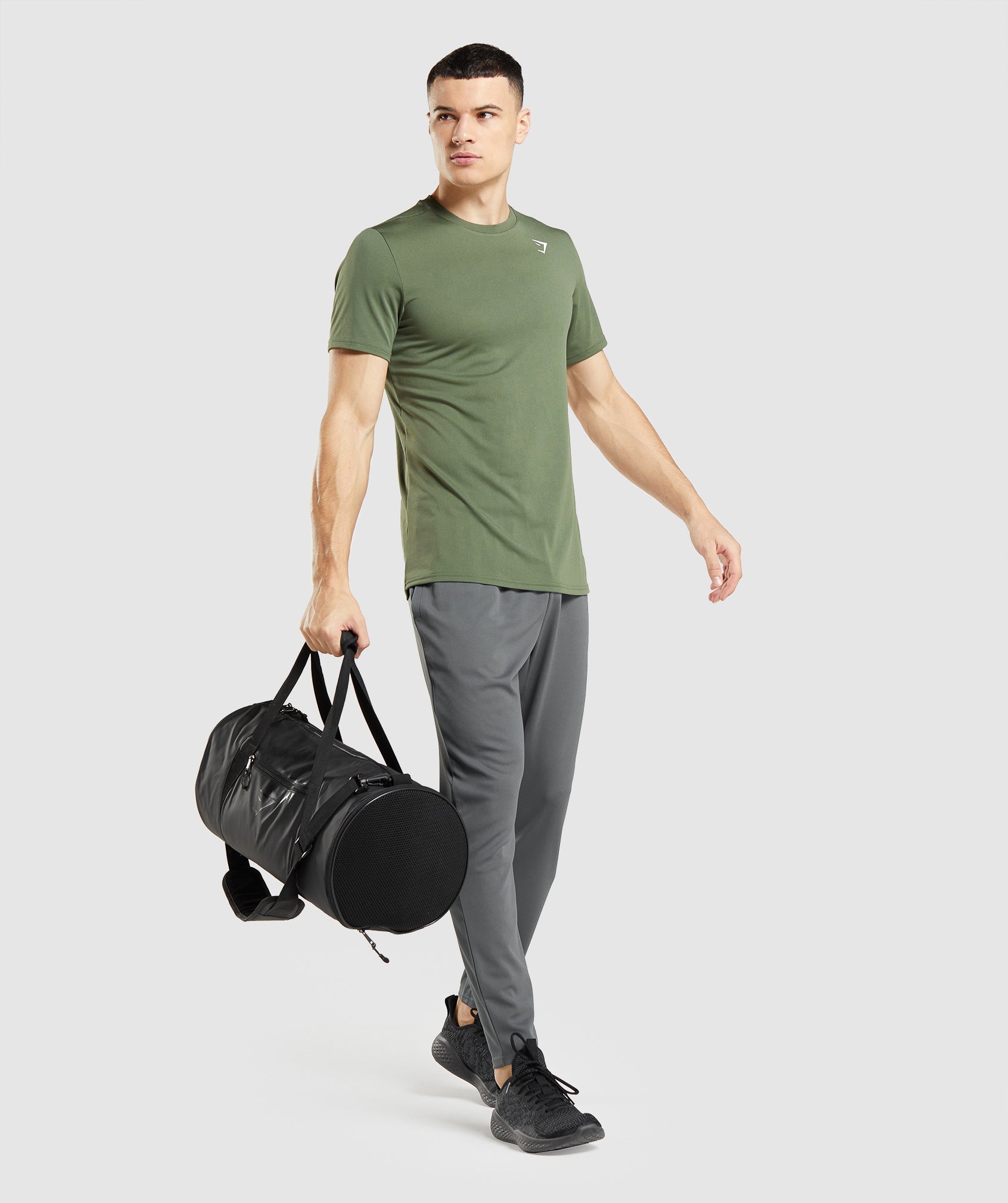 Arrival Knit Joggers in Charcoal Grey - view 4