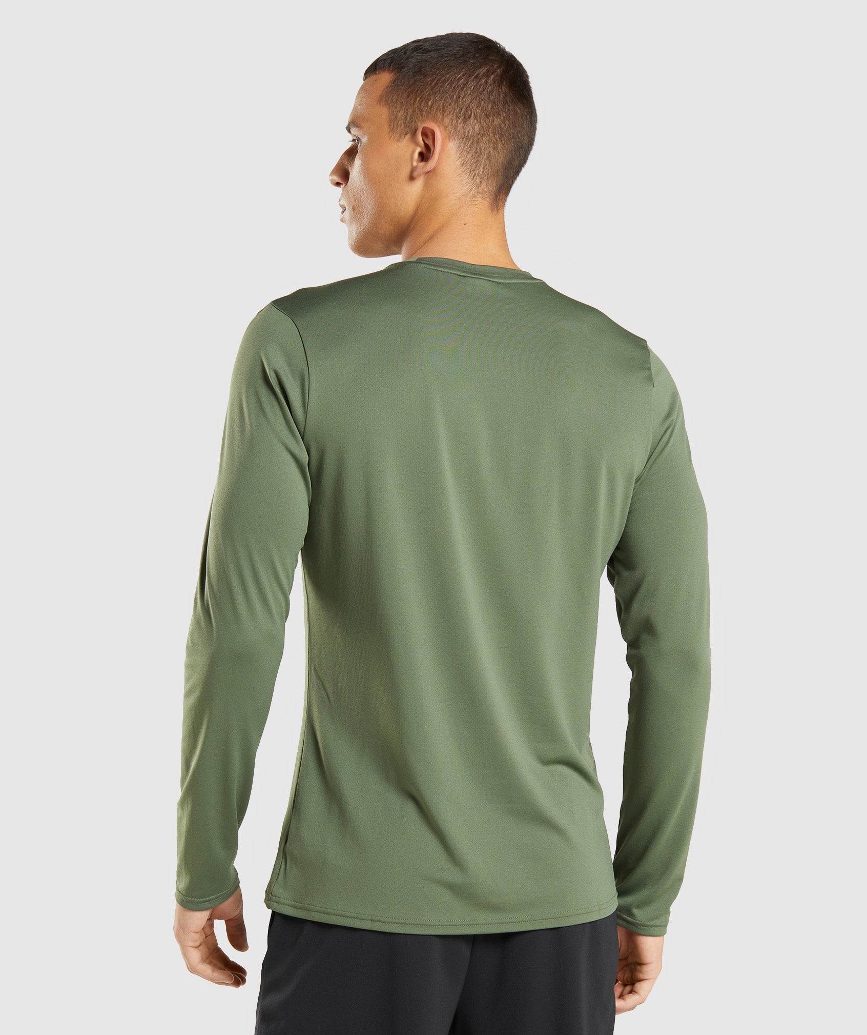 Gymshark Essential Long Sleeve T-Shirt - Core Olive