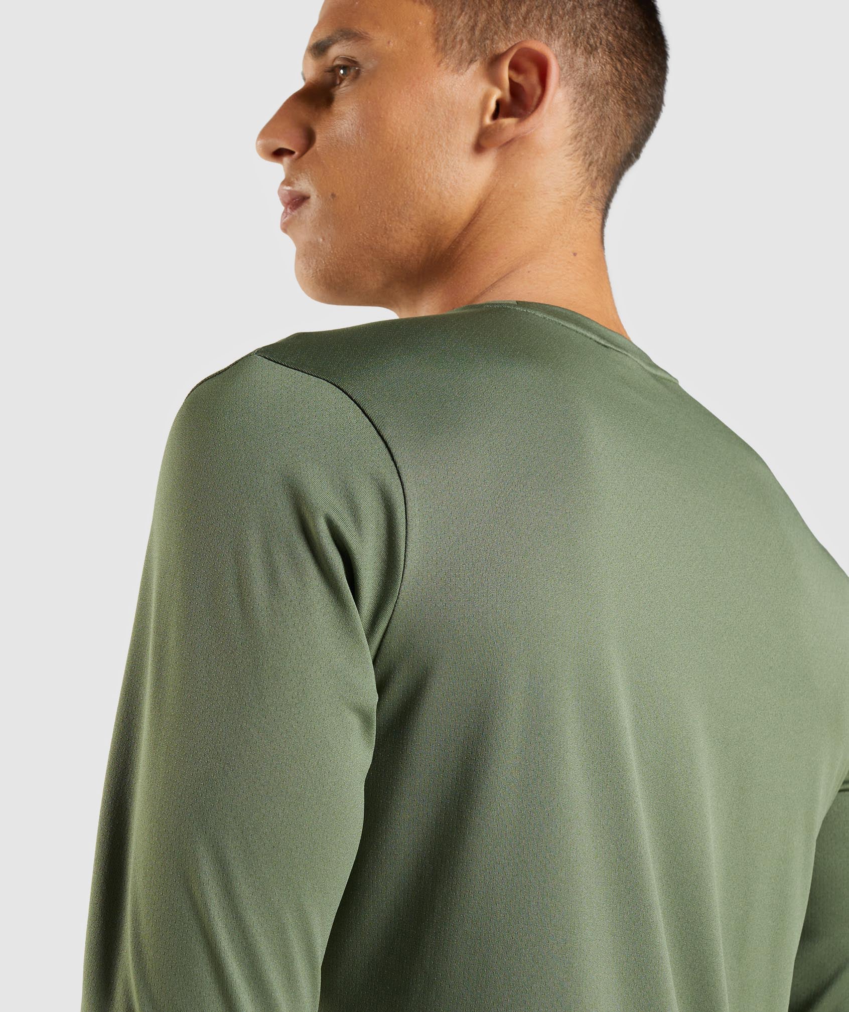 Arrival Long Sleeve T-Shirt in Core Olive - view 6
