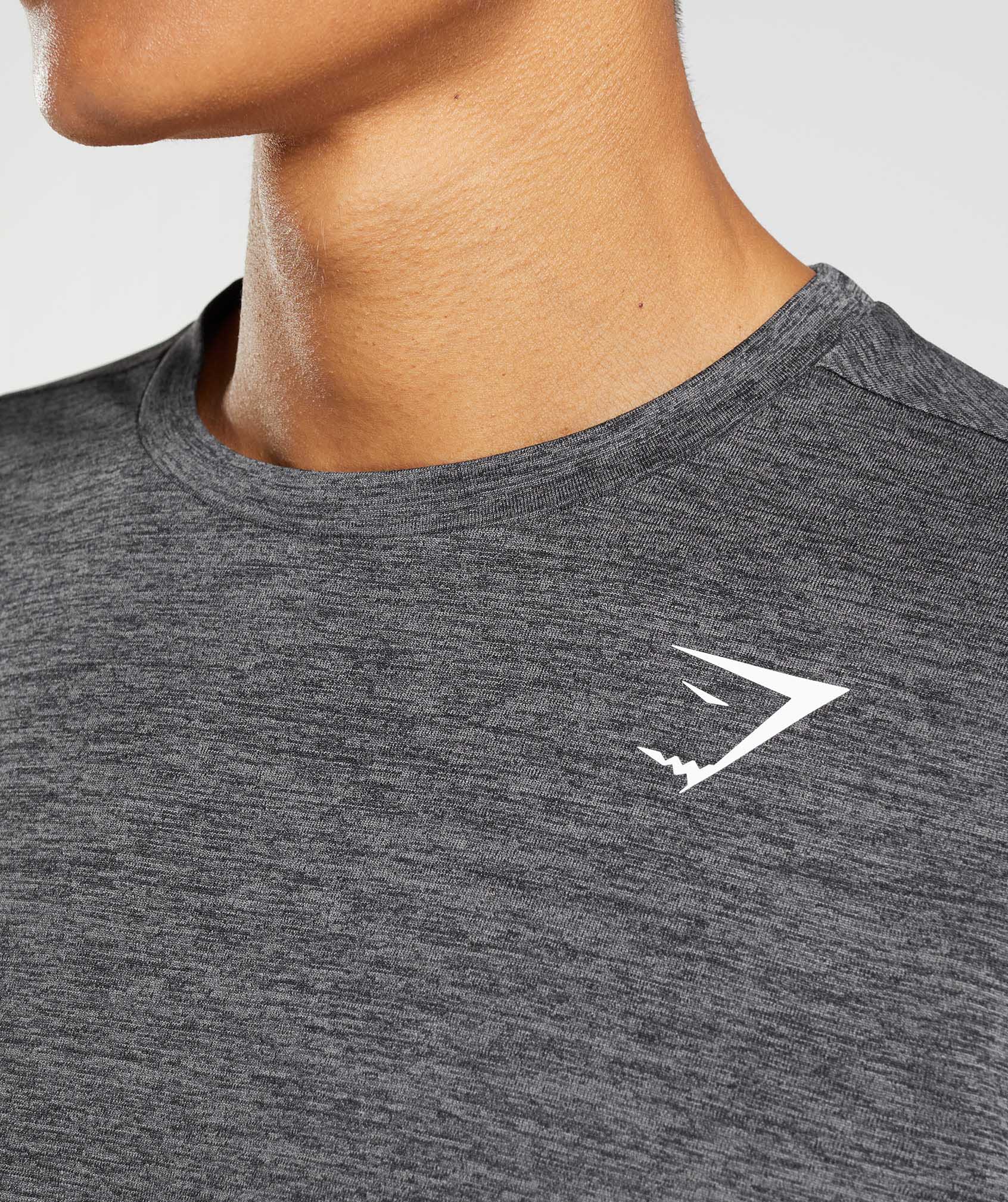 Gymshark Arrival Long Sleeve T-Shirt - White