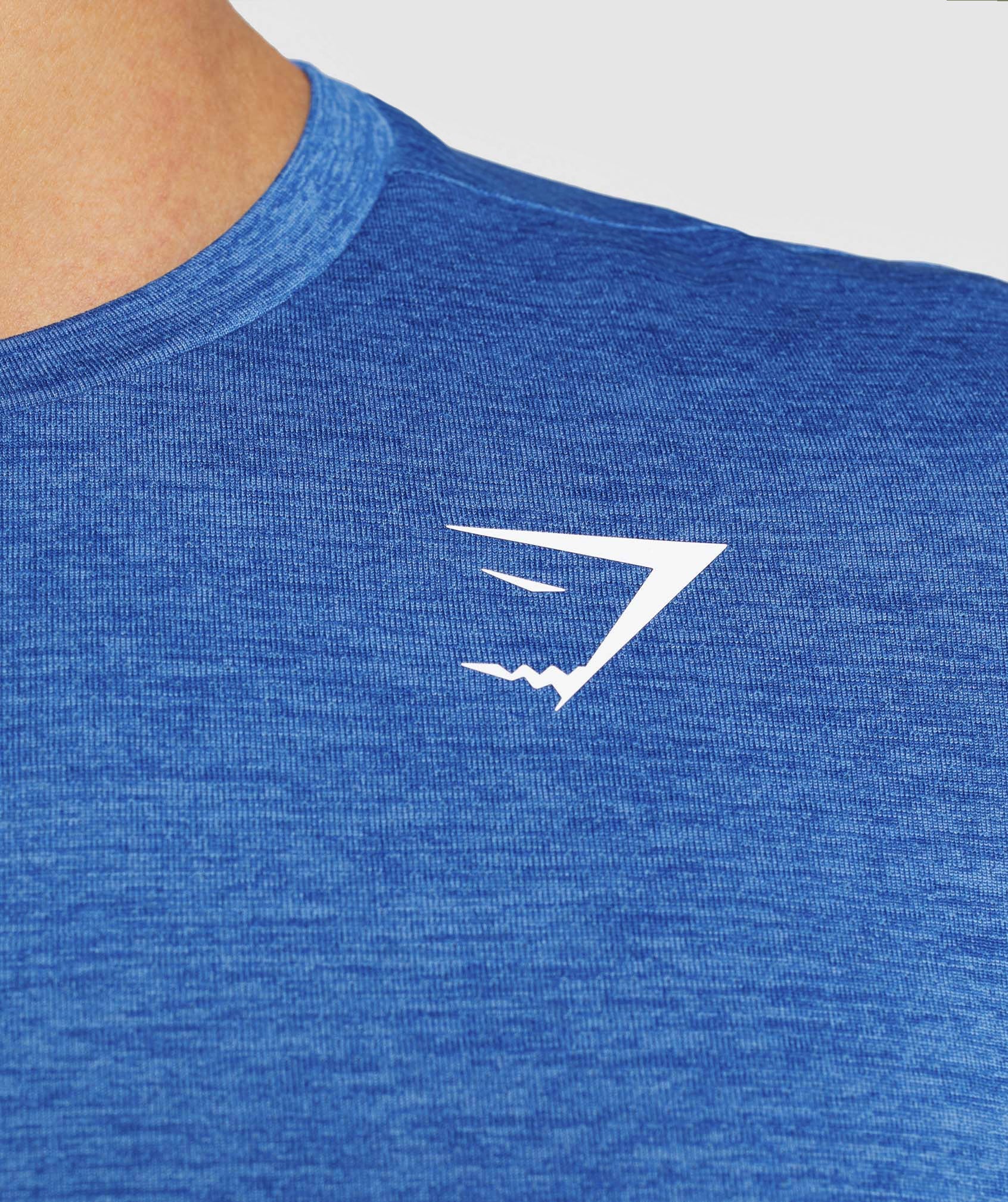 Arrival Marl T-Shirt in Athletic Blue/Javelin Blue Marl