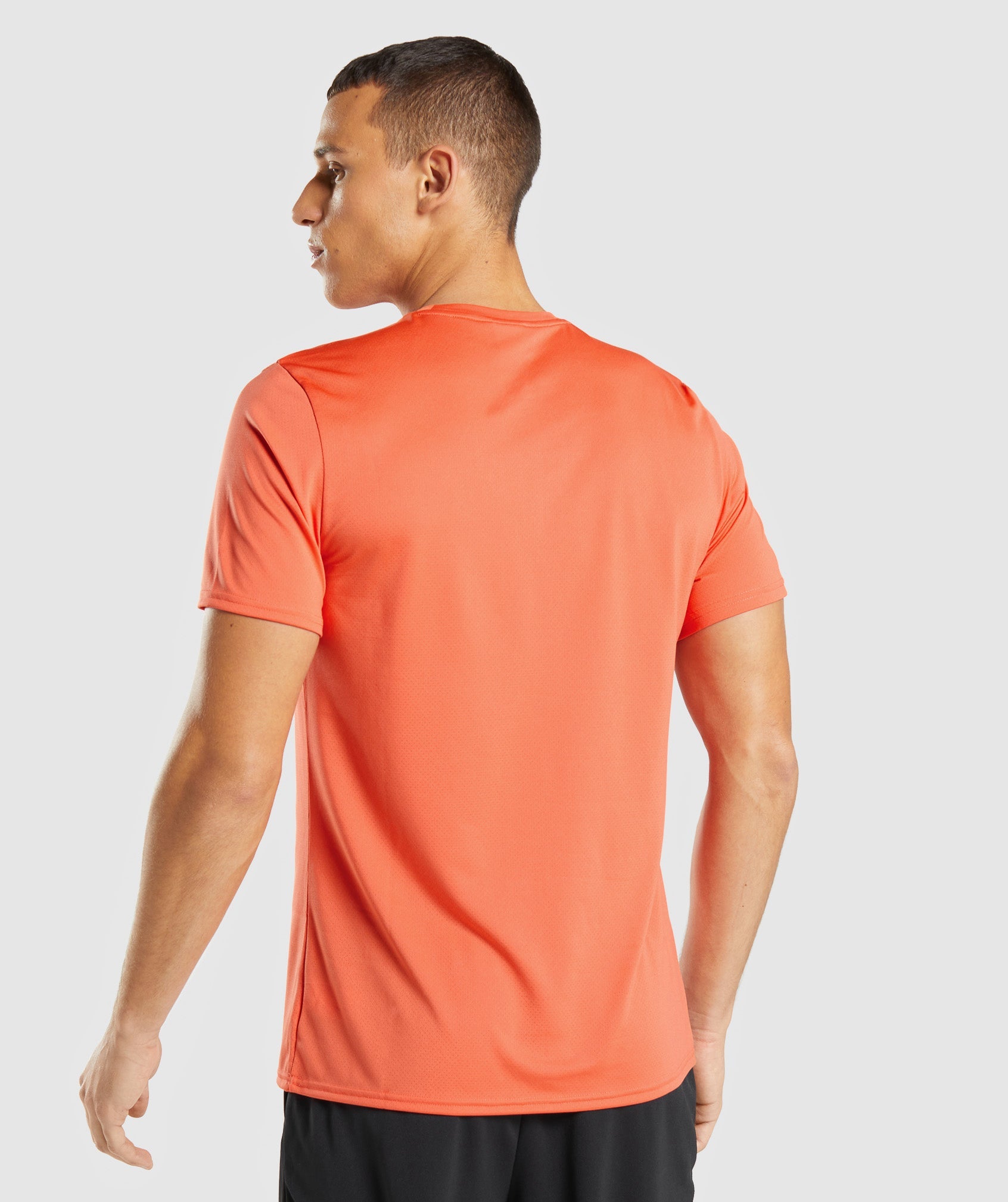 Gymshark [Variation] Men's Speed Crew Short Sleeve T-Shirt, Black