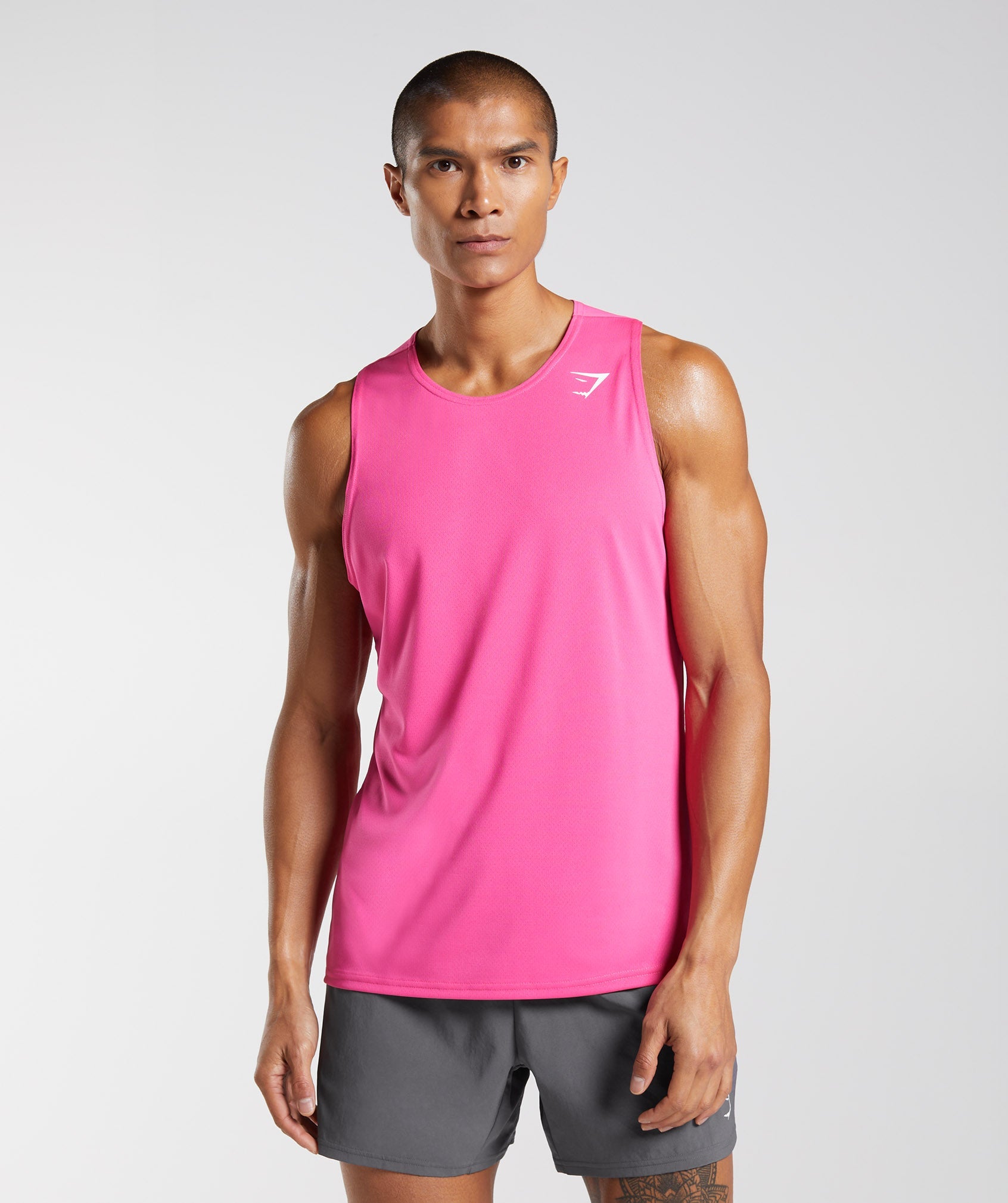 Arrival Tank in Bright Fuchsia - view 1