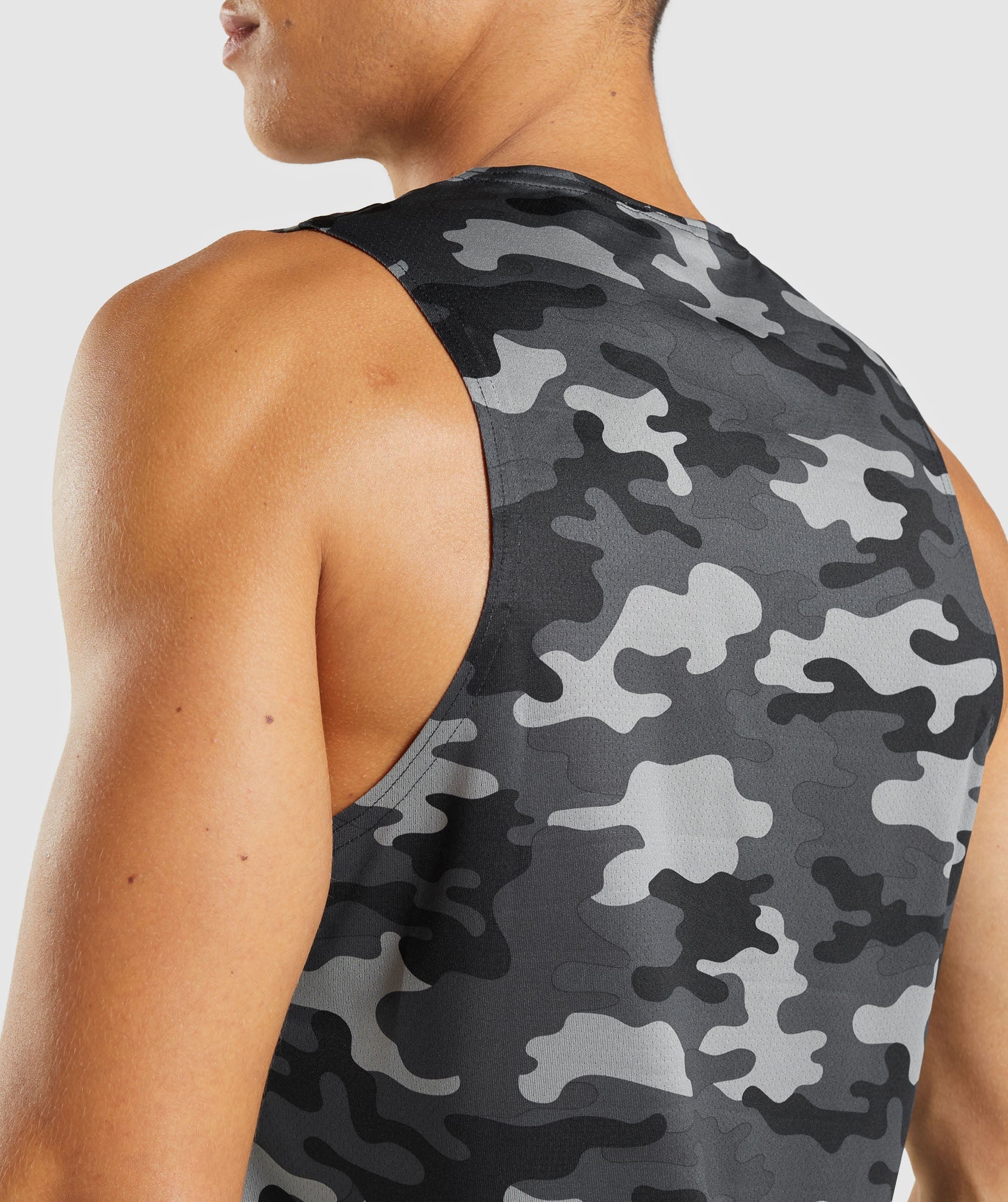 Arrival Tank in Grey Print - view 7