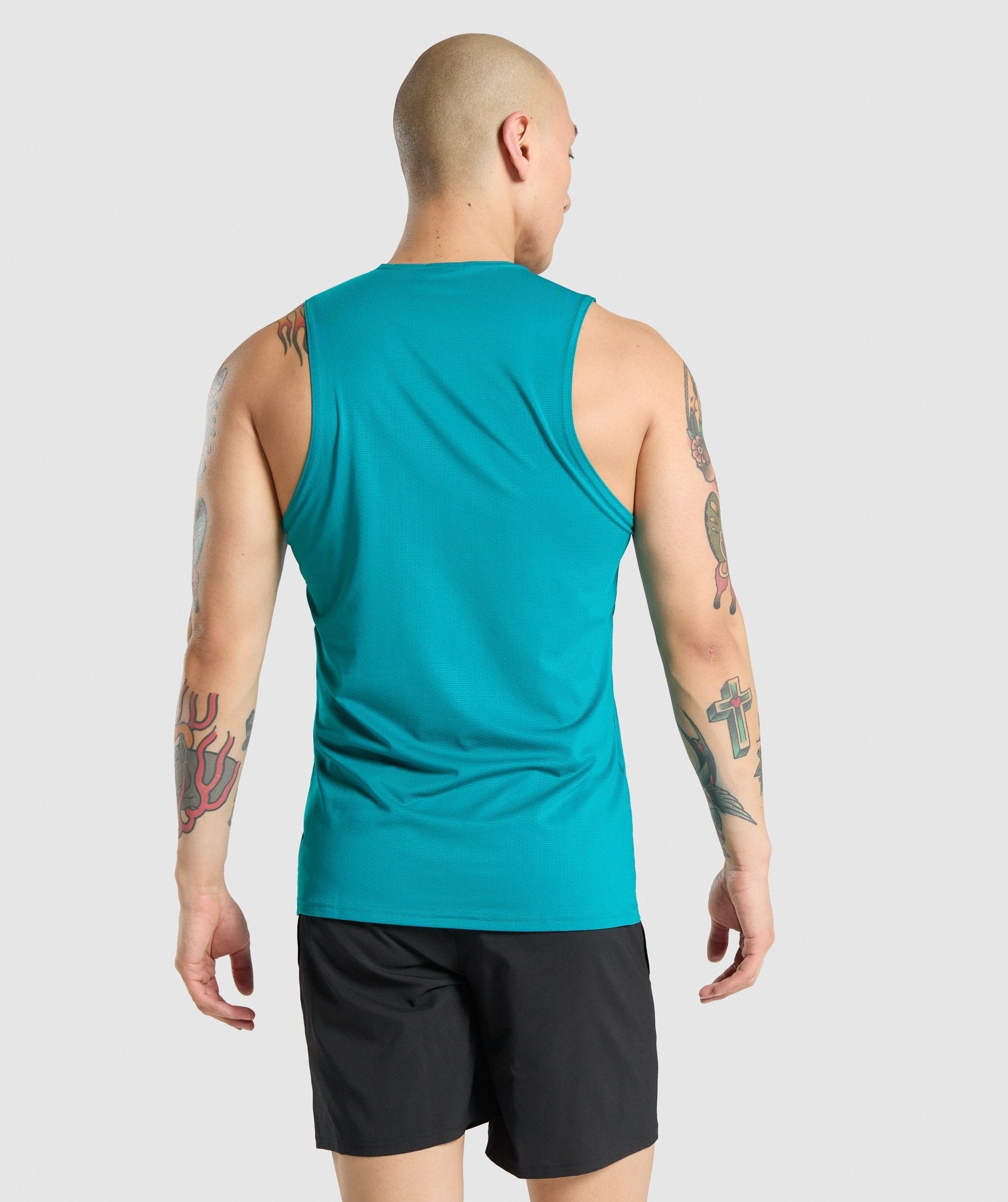 Arrival Tank in Teal - view 3