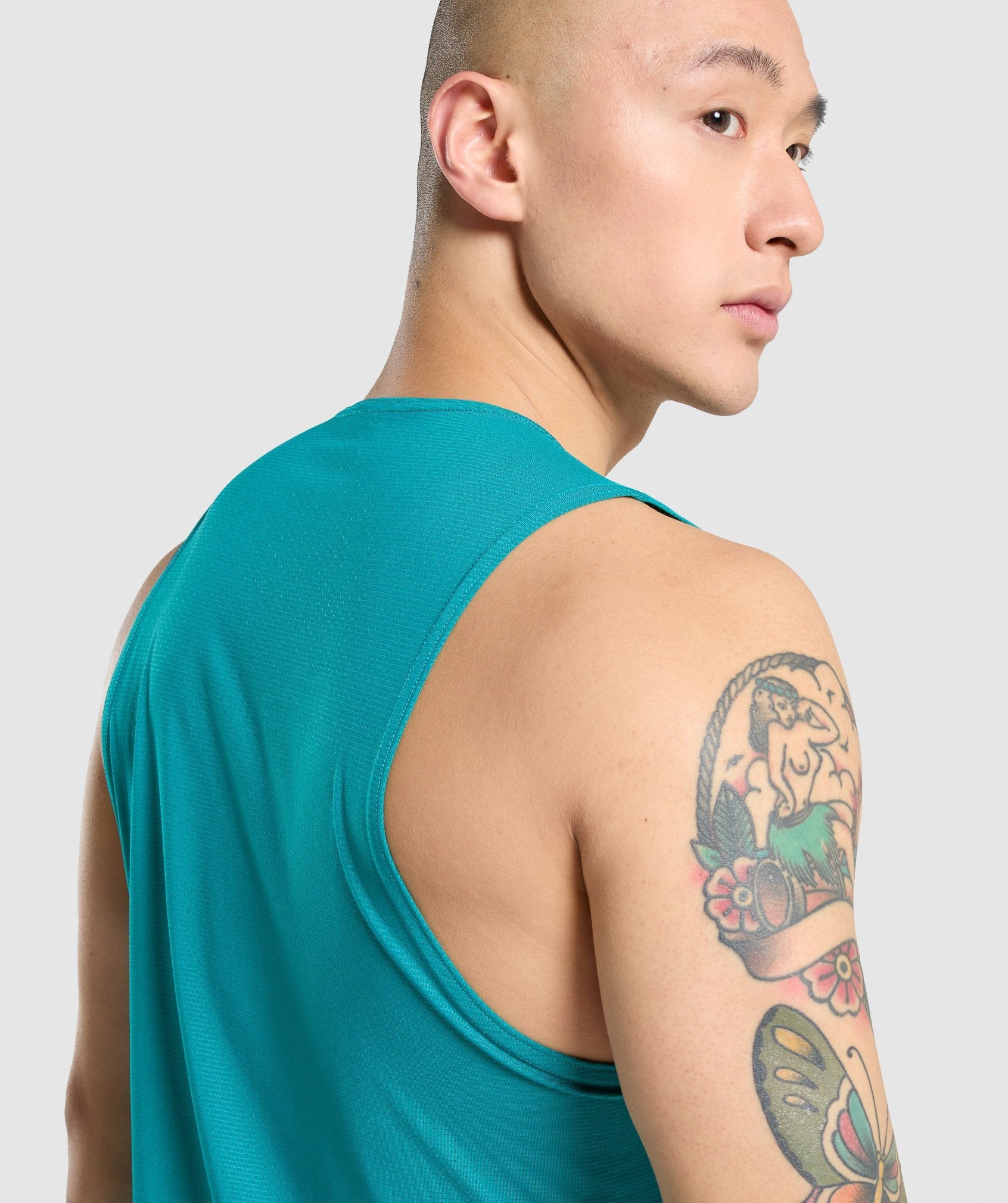 Arrival Tank in Teal - view 6