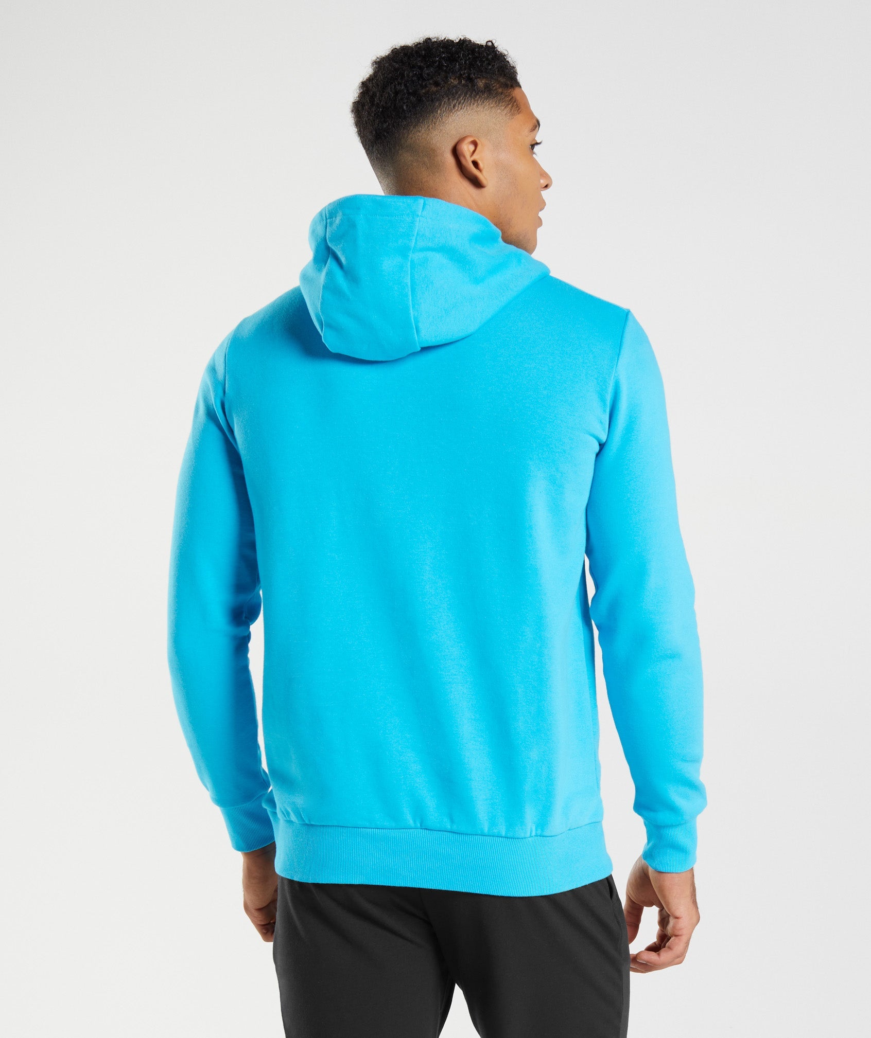 Block Hoodie in Shark Blue - view 2