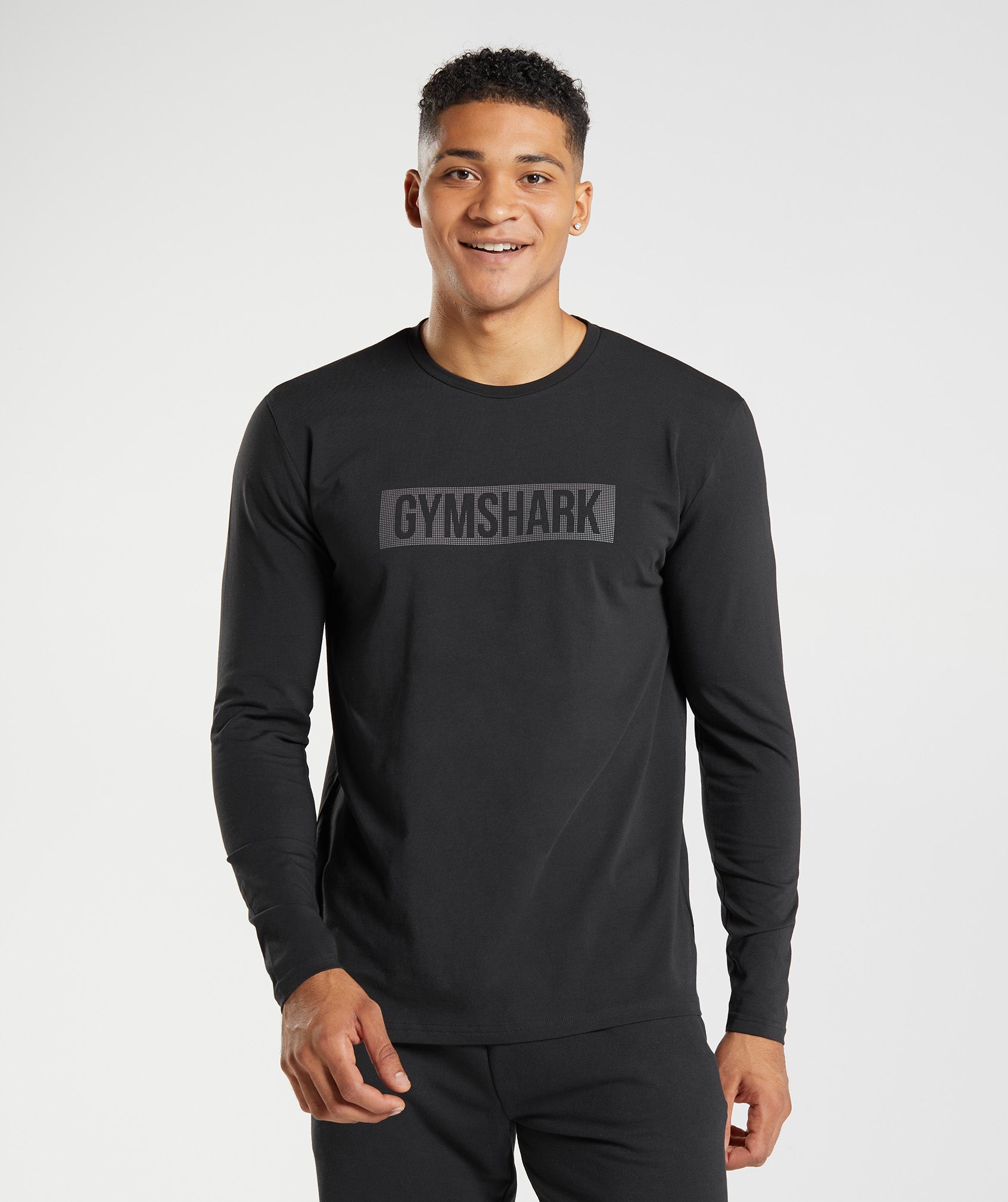 Block Long Sleeve T-Shirt in Black is out of stock