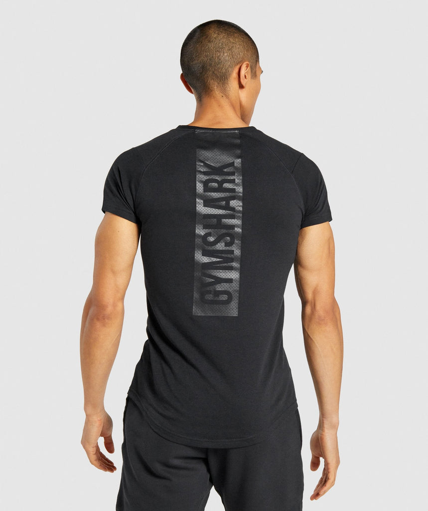 Gymshark Bold T Shirt Black Gymshark 8226