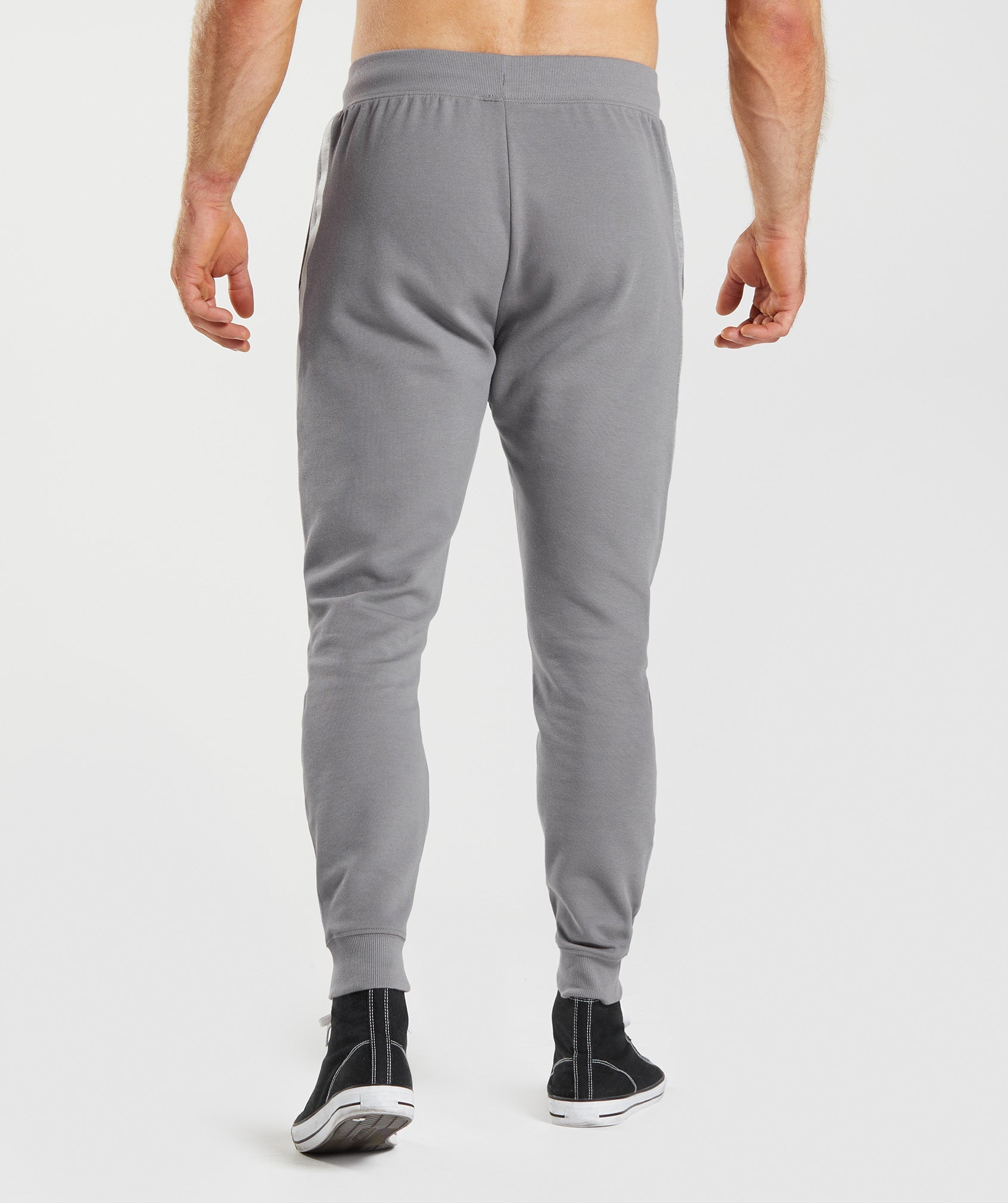 Bold React Joggers in Coin Grey - view 3