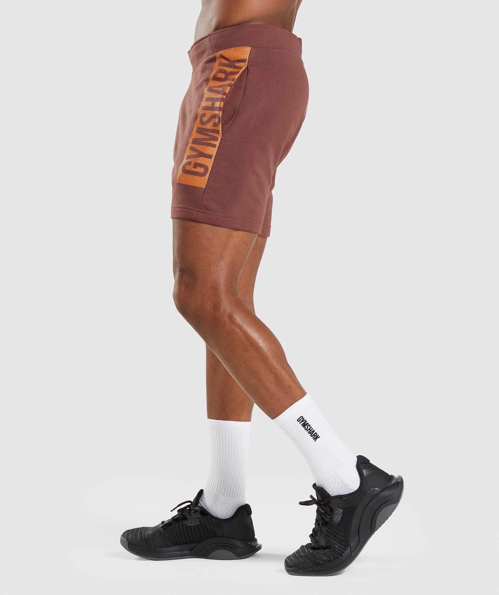 Gymshark Bold Shorts - Cherry Brown