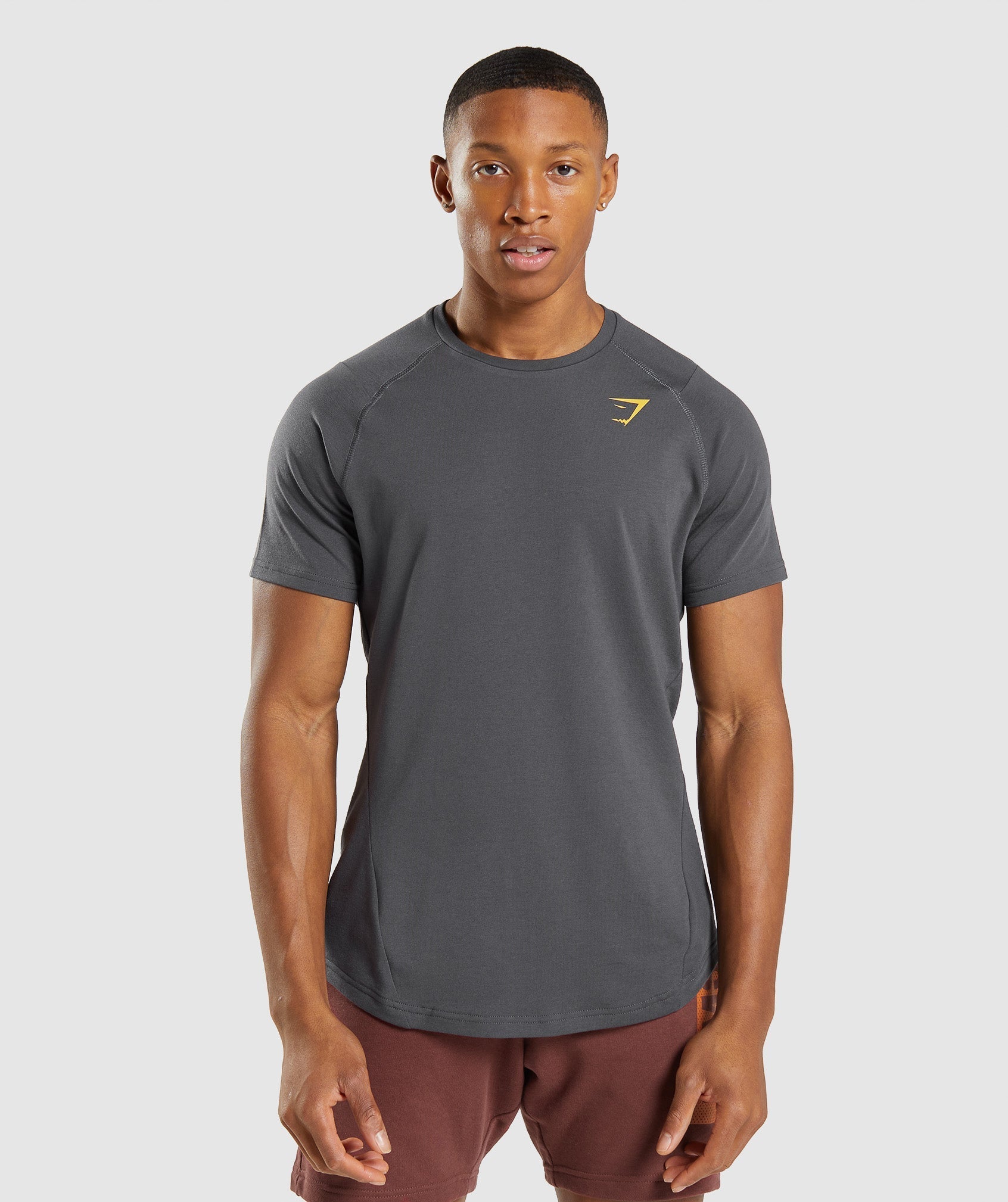 Gymshark Onyx V3 Compression T Shirt Gray - $75 (40% Off Retail