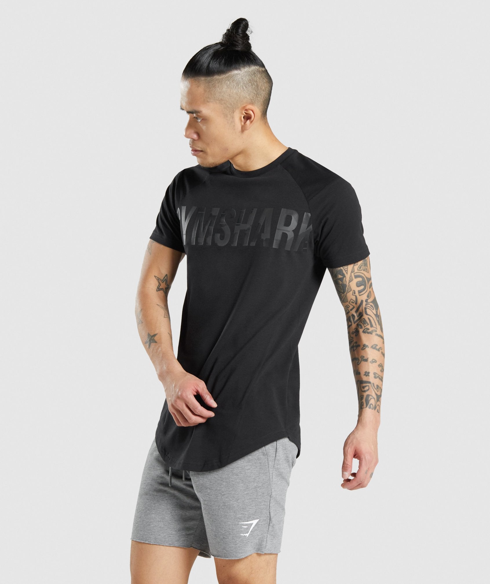 T-Shirts & Hauts Gymshark  Bold T-Shirt - Black Shirt - Black