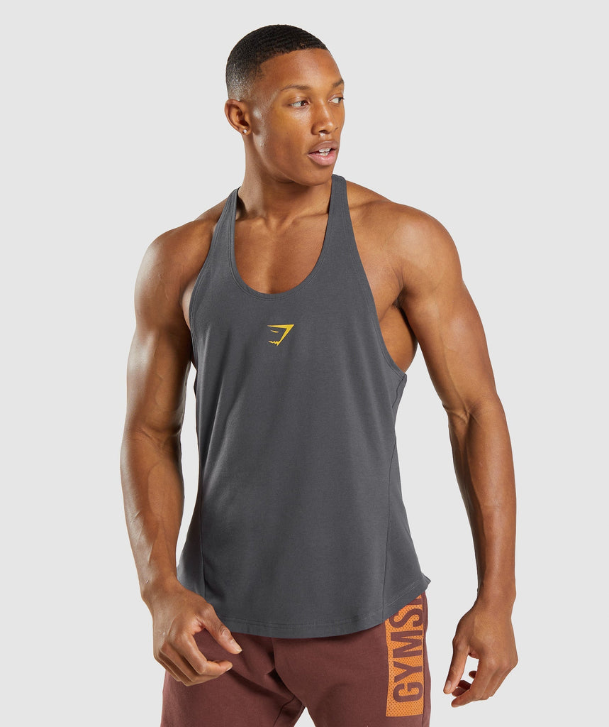 Gymshark Bold Stringer - Onyx Grey | Gymshark